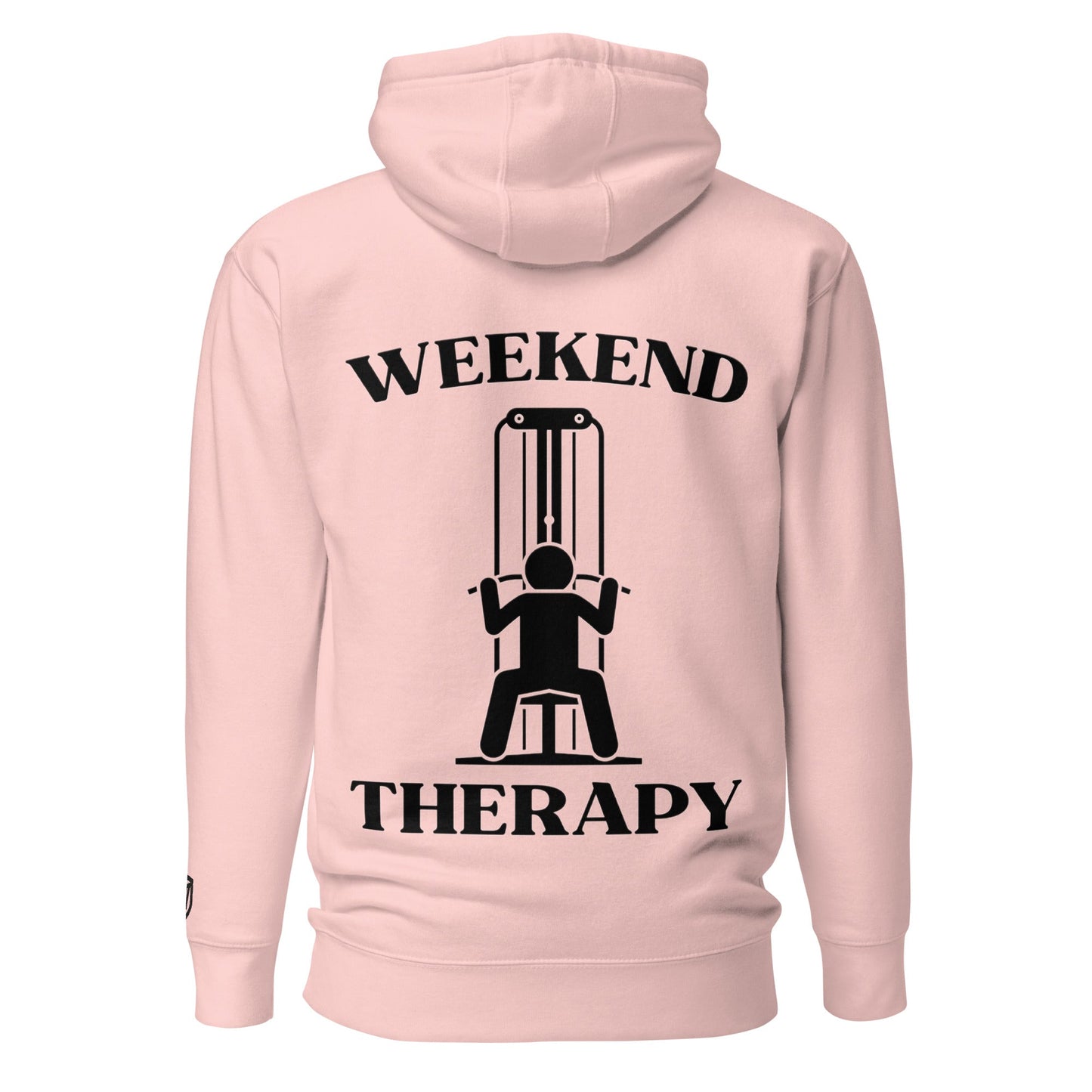Weekend Therapy Weightlifting Hoodie – Lat Pulldown Edition by Weekend Therapy™ – Weekend Therapy Clothing