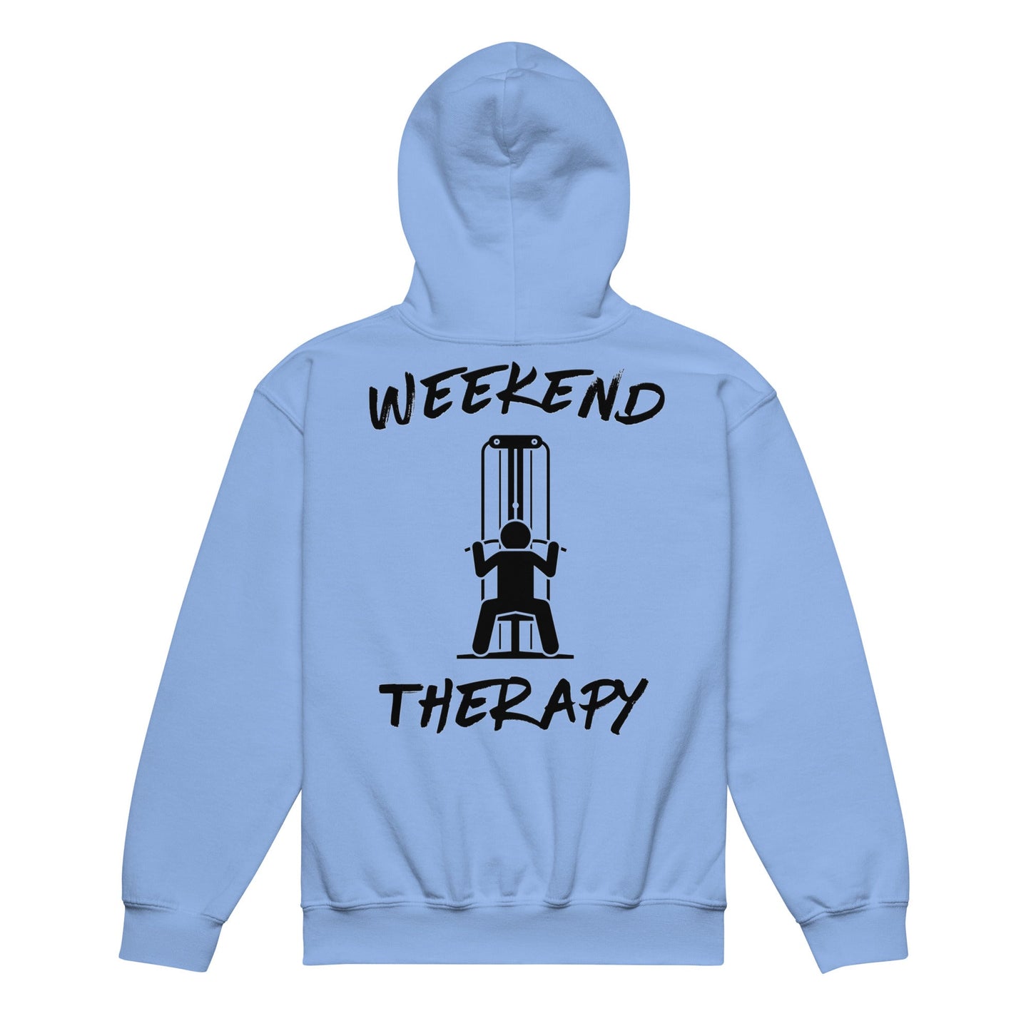 Weekend Therapy Weightlifting Hoodie – Lat Pulldown Edition by Weekend Therapy™ – Weekend Therapy Clothing