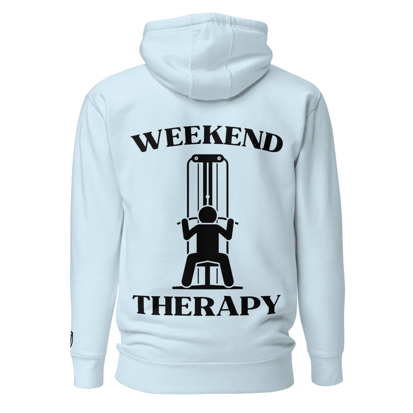 Weekend Therapy Weightlifting Hoodie – Lat Pulldown Edition by Weekend Therapy™ – Weekend Therapy Clothing