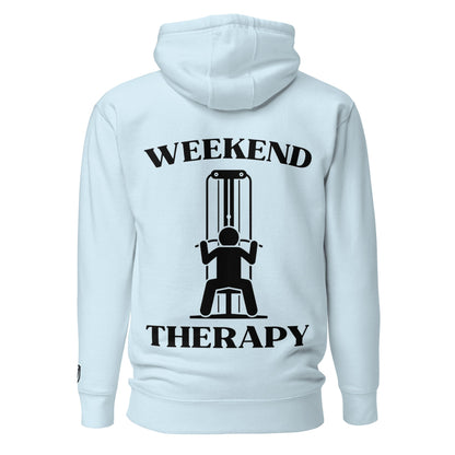 Weekend Therapy Weightlifting Hoodie – Lat Pulldown Edition by Weekend Therapy™ – Weekend Therapy Clothing