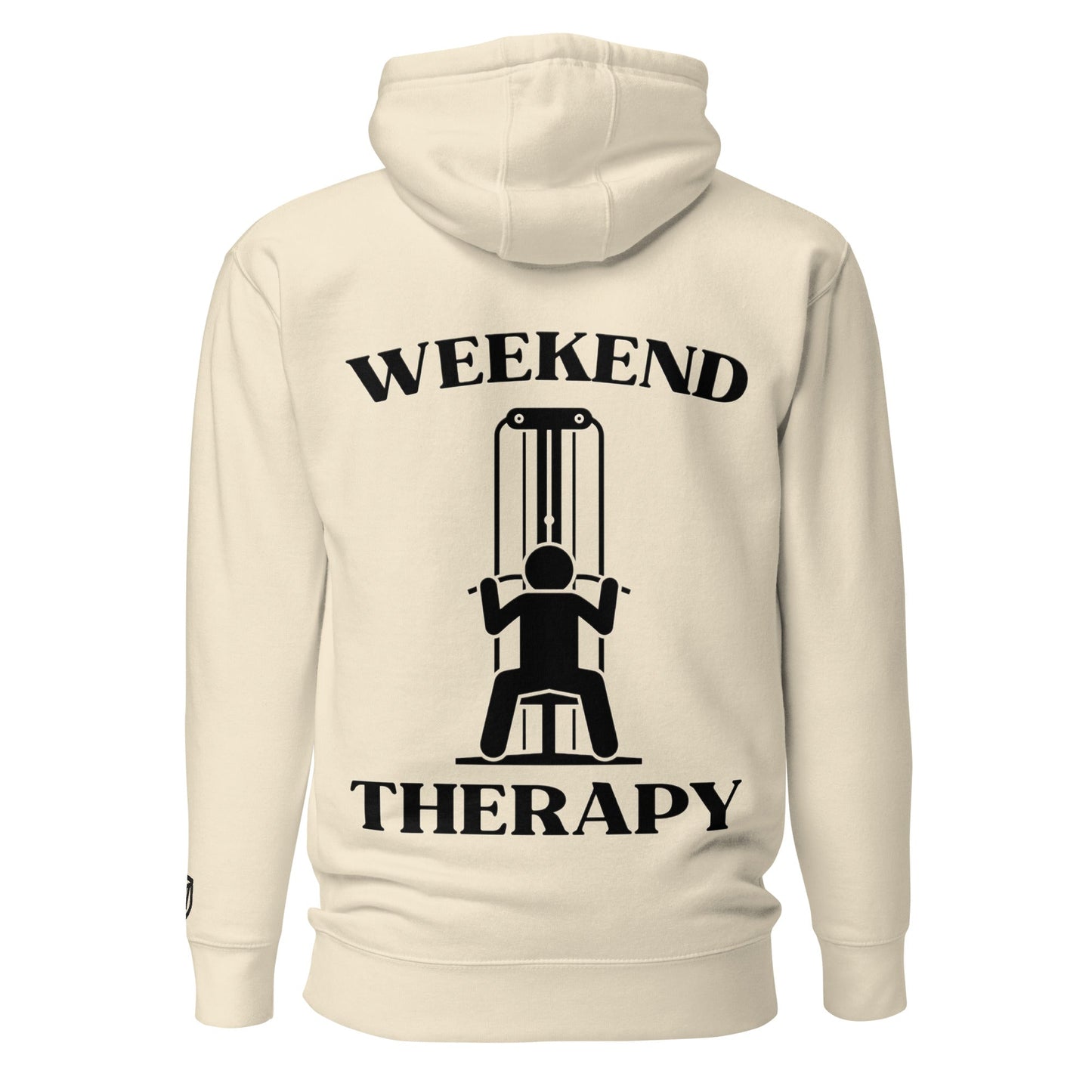 Weekend Therapy Weightlifting Hoodie – Lat Pulldown Edition by Weekend Therapy™ – Weekend Therapy Clothing