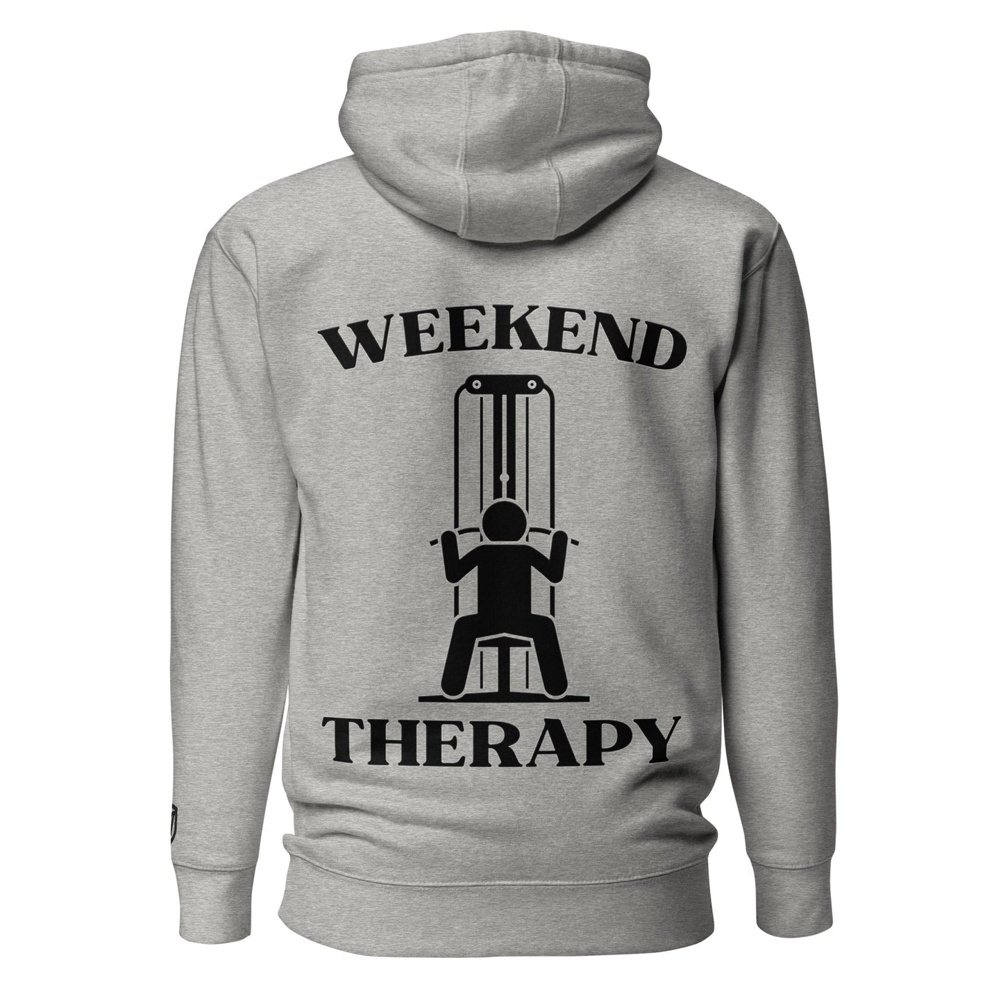 Weekend Therapy Weightlifting Hoodie – Lat Pulldown Edition by Weekend Therapy™ – Weekend Therapy Clothing