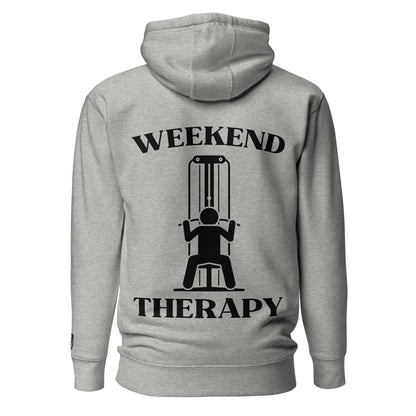Weekend Therapy Weightlifting Hoodie – Lat Pulldown Edition by Weekend Therapy™ – Weekend Therapy Clothing