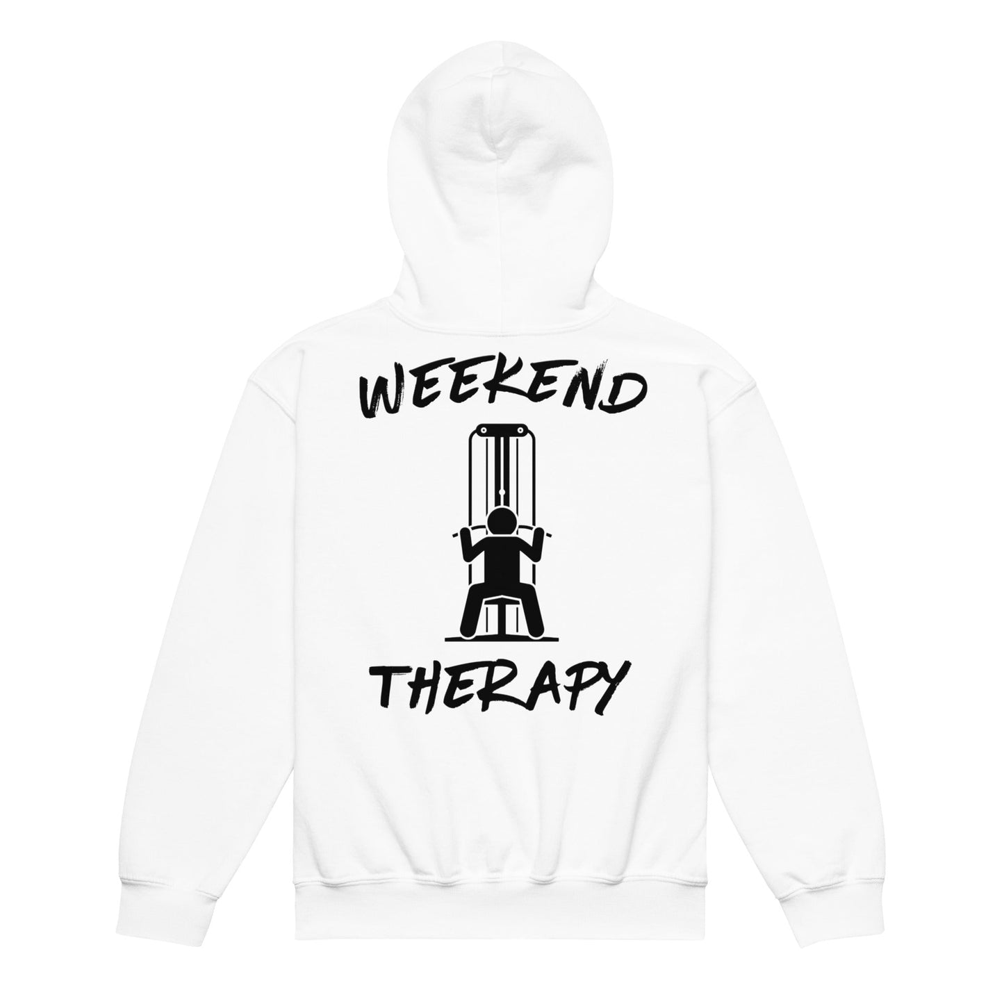 Weekend Therapy Weightlifting Hoodie – Lat Pulldown Edition by Weekend Therapy™ – Weekend Therapy Clothing