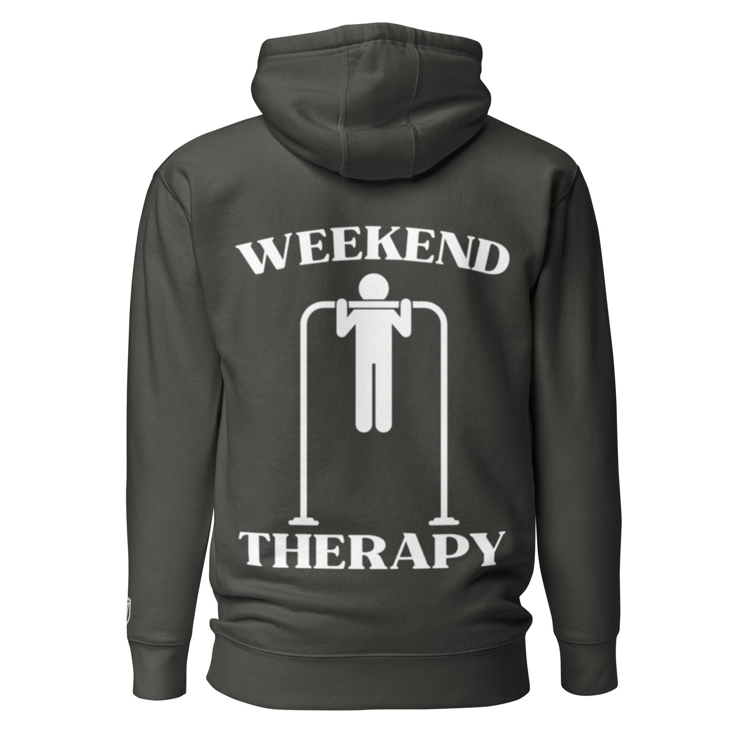 Weekend Therapy Weightlifting Hoodie – Pull - Up Edition by Weekend Therapy™ – Weekend Therapy Clothing