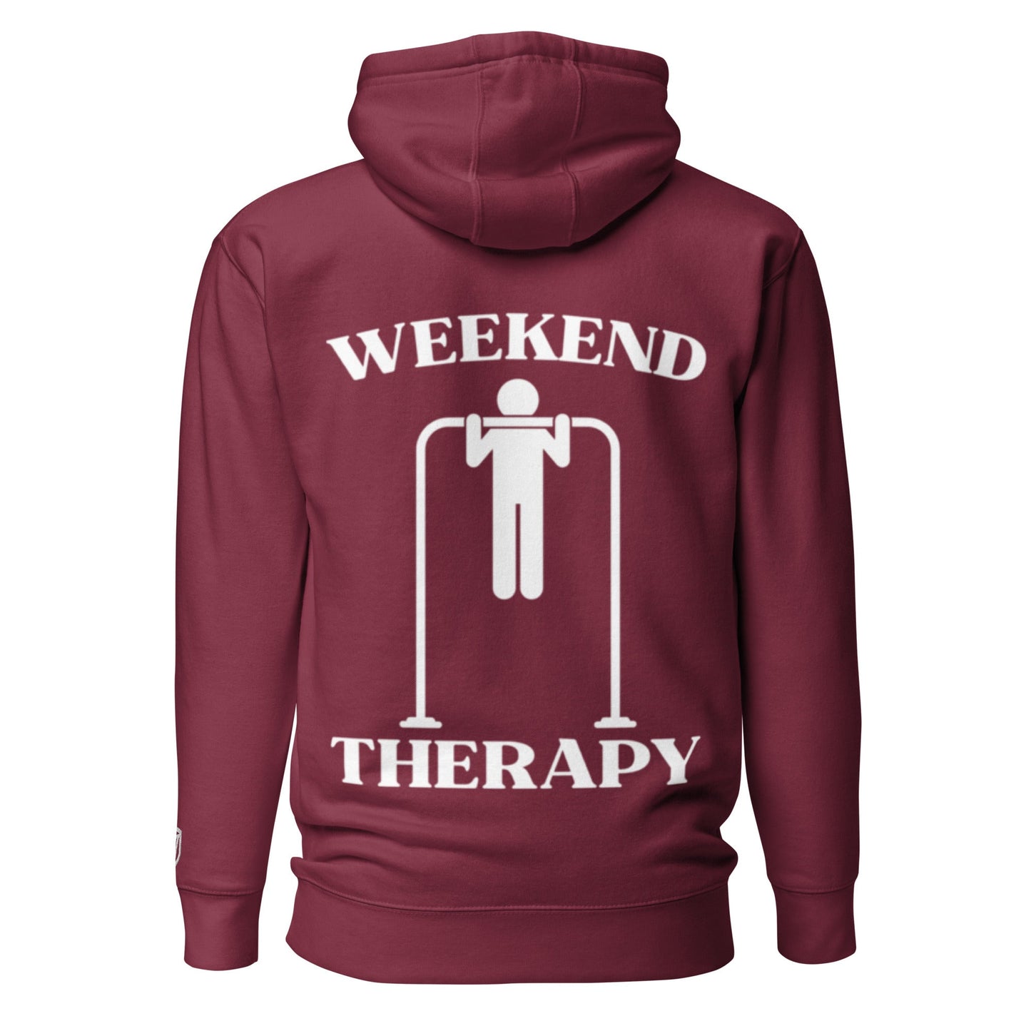 Weekend Therapy Weightlifting Hoodie – Pull - Up Edition by Weekend Therapy™ – Weekend Therapy Clothing