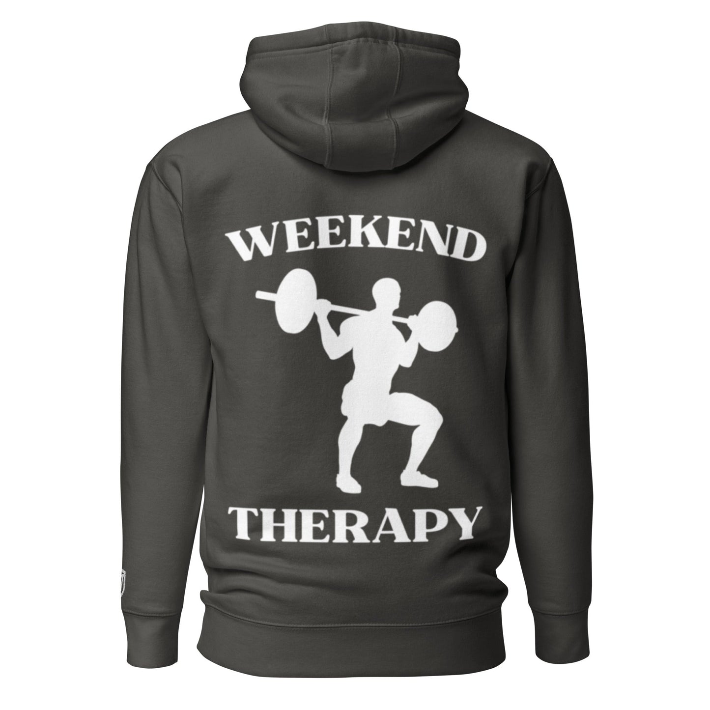 Weekend Therapy Weightlifting Hoodie – Squat Edition by Weekend Therapy™ – Weekend Therapy Clothing