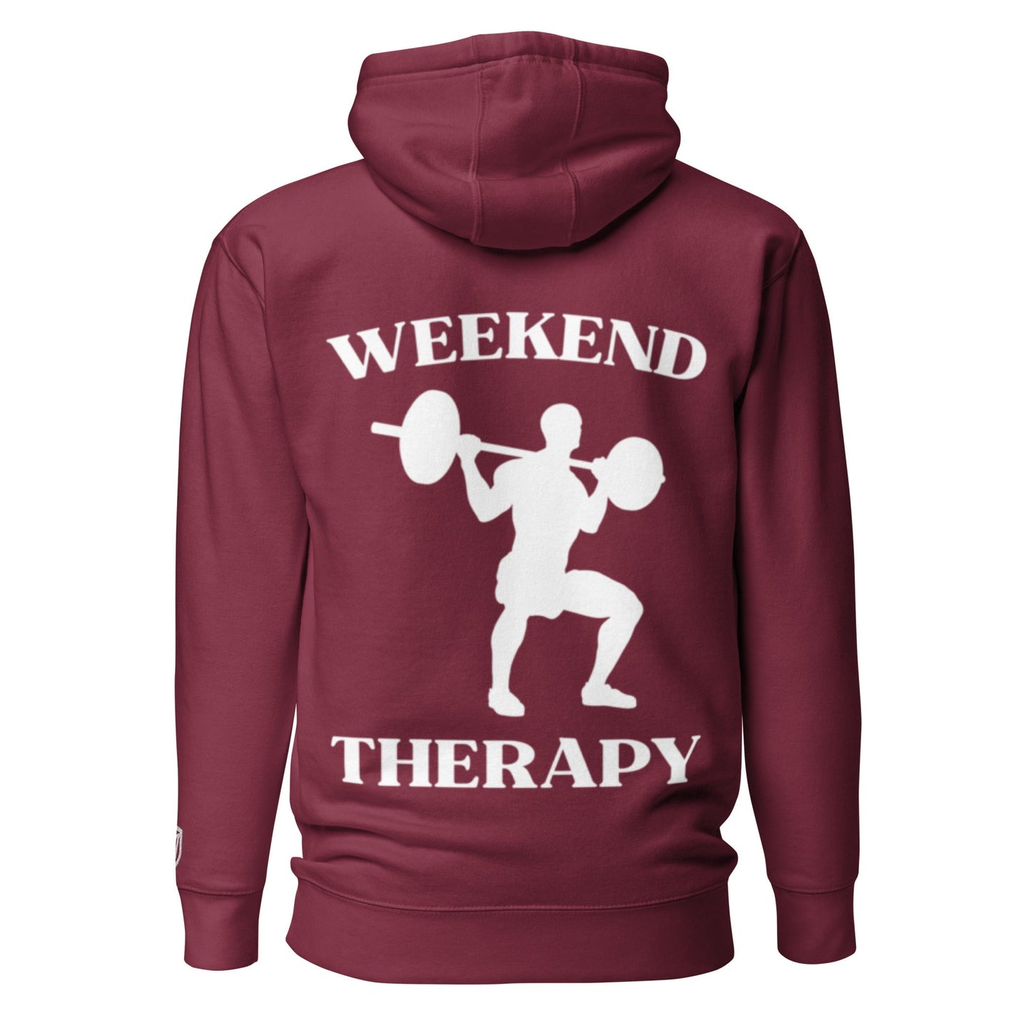 Weekend Therapy Weightlifting Hoodie – Squat Edition by Weekend Therapy™ – Weekend Therapy Clothing