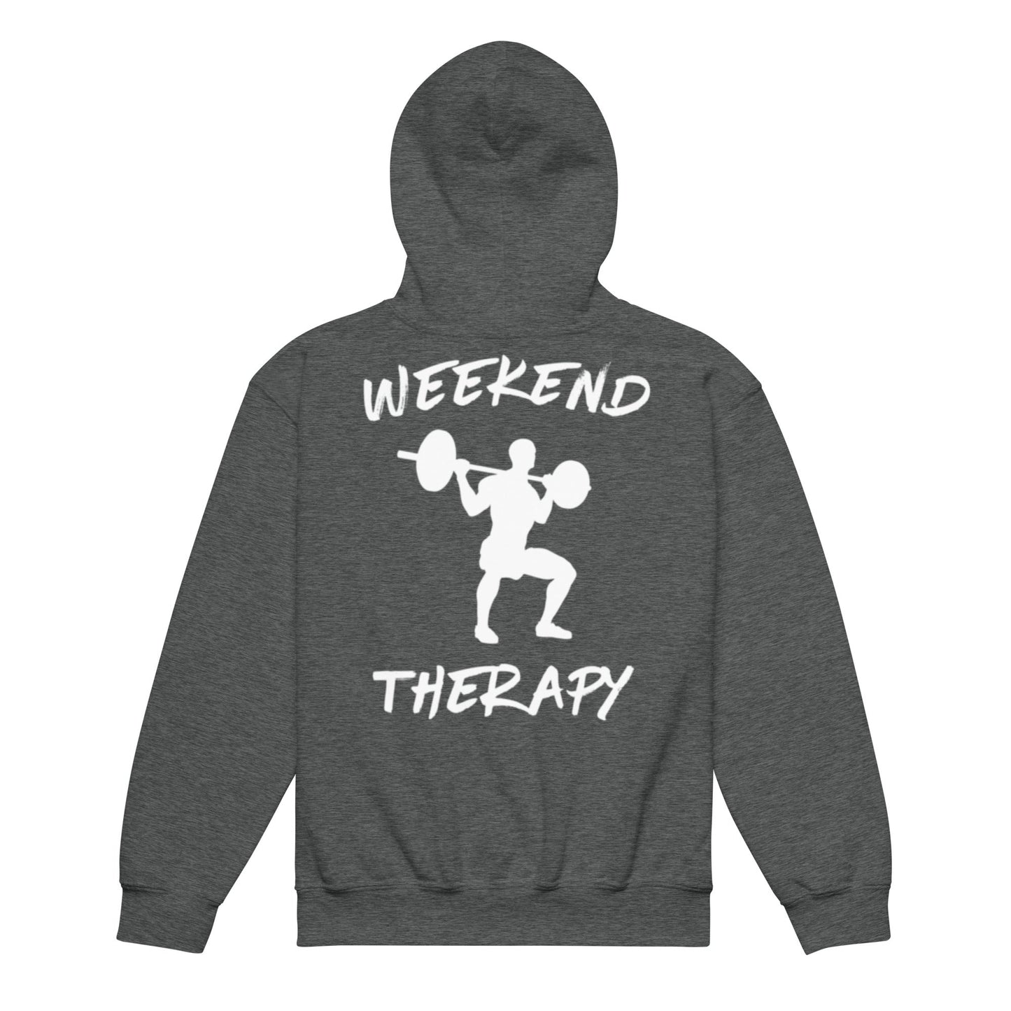 Weekend Therapy Weightlifting Hoodie – Squat Edition by Weekend Therapy™ – Weekend Therapy Clothing