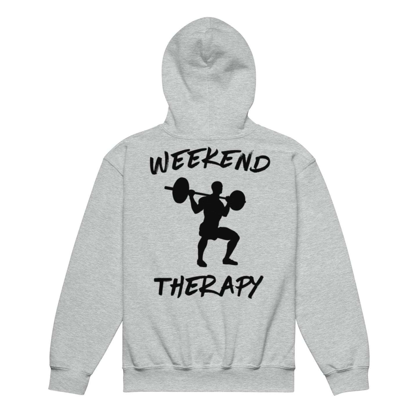Weekend Therapy Weightlifting Hoodie – Squat Edition by Weekend Therapy™ – Weekend Therapy Clothing