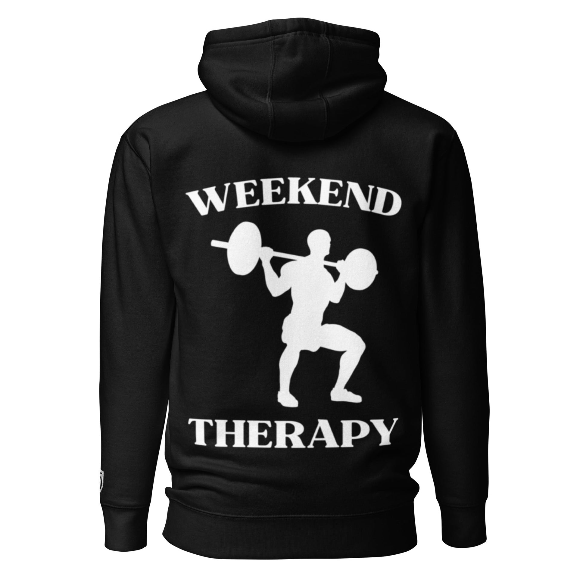 Weekend Therapy Weightlifting Hoodie – Squat Edition by Weekend Therapy™ – Weekend Therapy Clothing