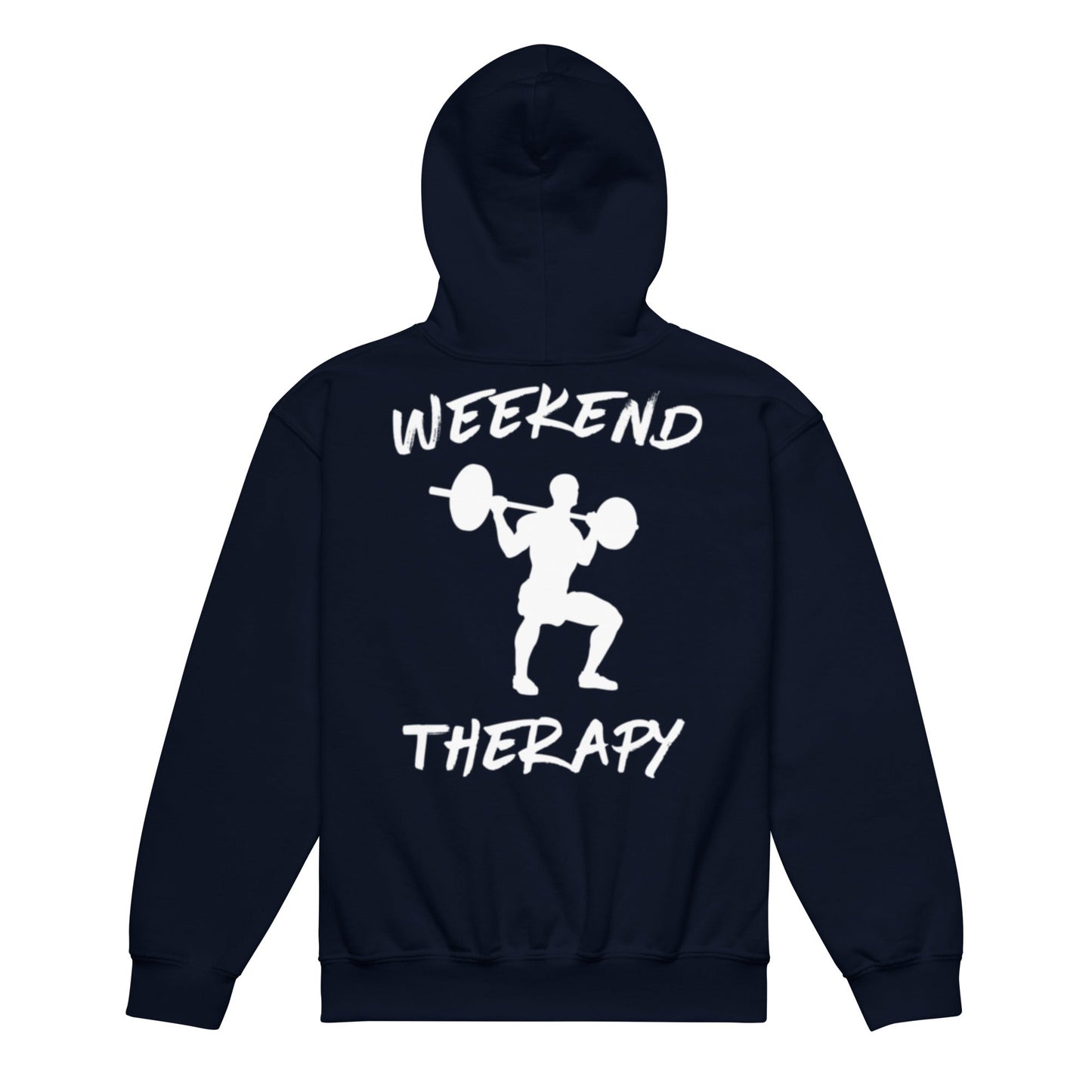 Weekend Therapy Weightlifting Hoodie – Squat Edition by Weekend Therapy™ – Weekend Therapy Clothing