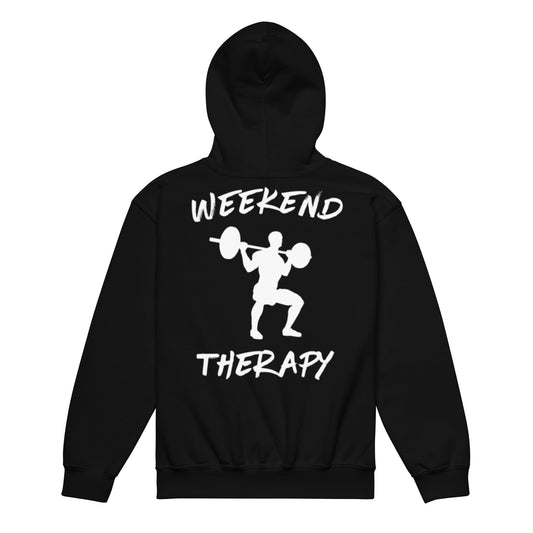 Weekend Therapy Weightlifting Hoodie – Squat Edition by Weekend Therapy™ – Weekend Therapy Clothing