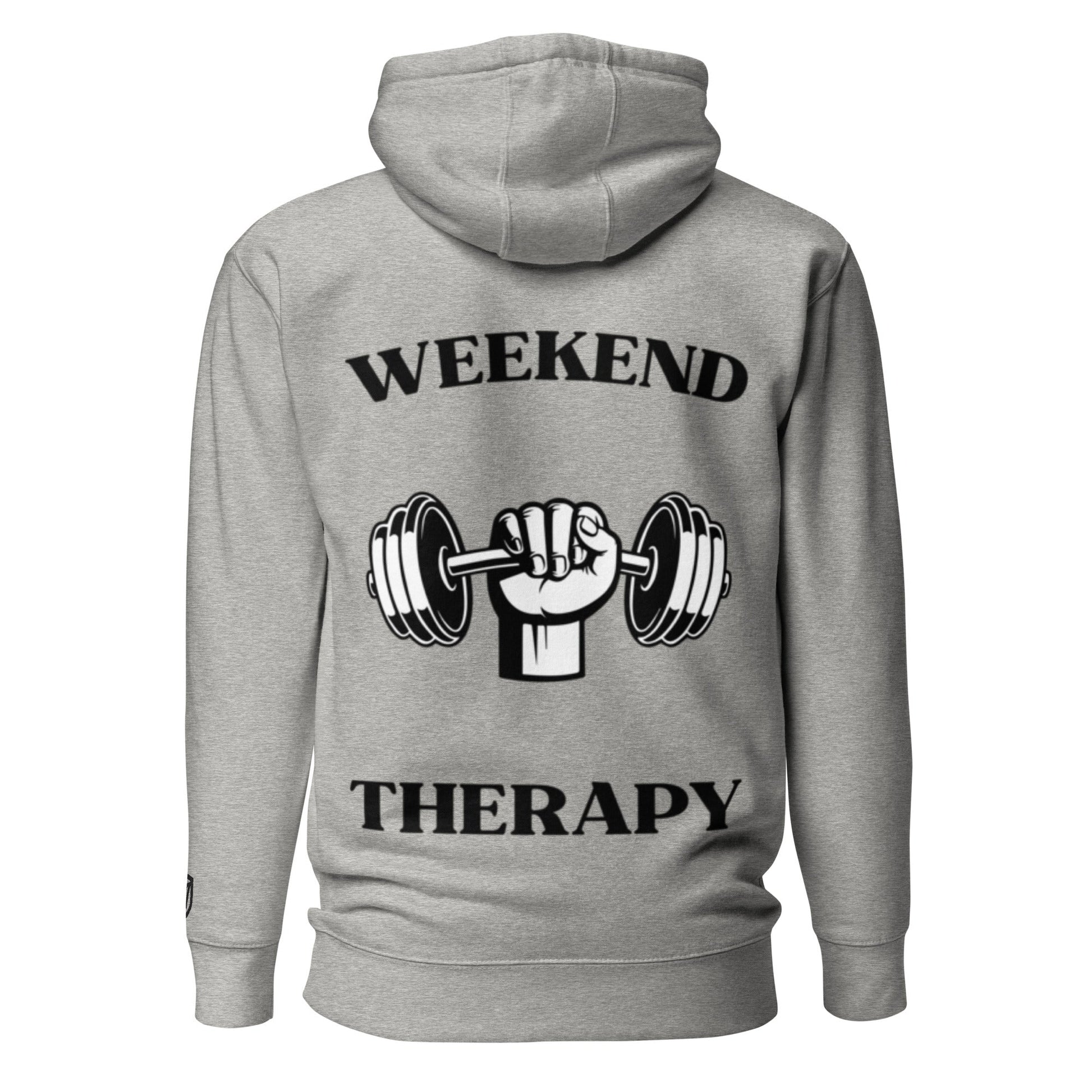 Weekend Therapy Weightlifting Hoodie – Weights Edition by Weekend Therapy™ – Weekend Therapy Clothing