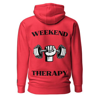 Weekend Therapy Weightlifting Hoodie – Weights Edition by Weekend Therapy™ – Weekend Therapy Clothing