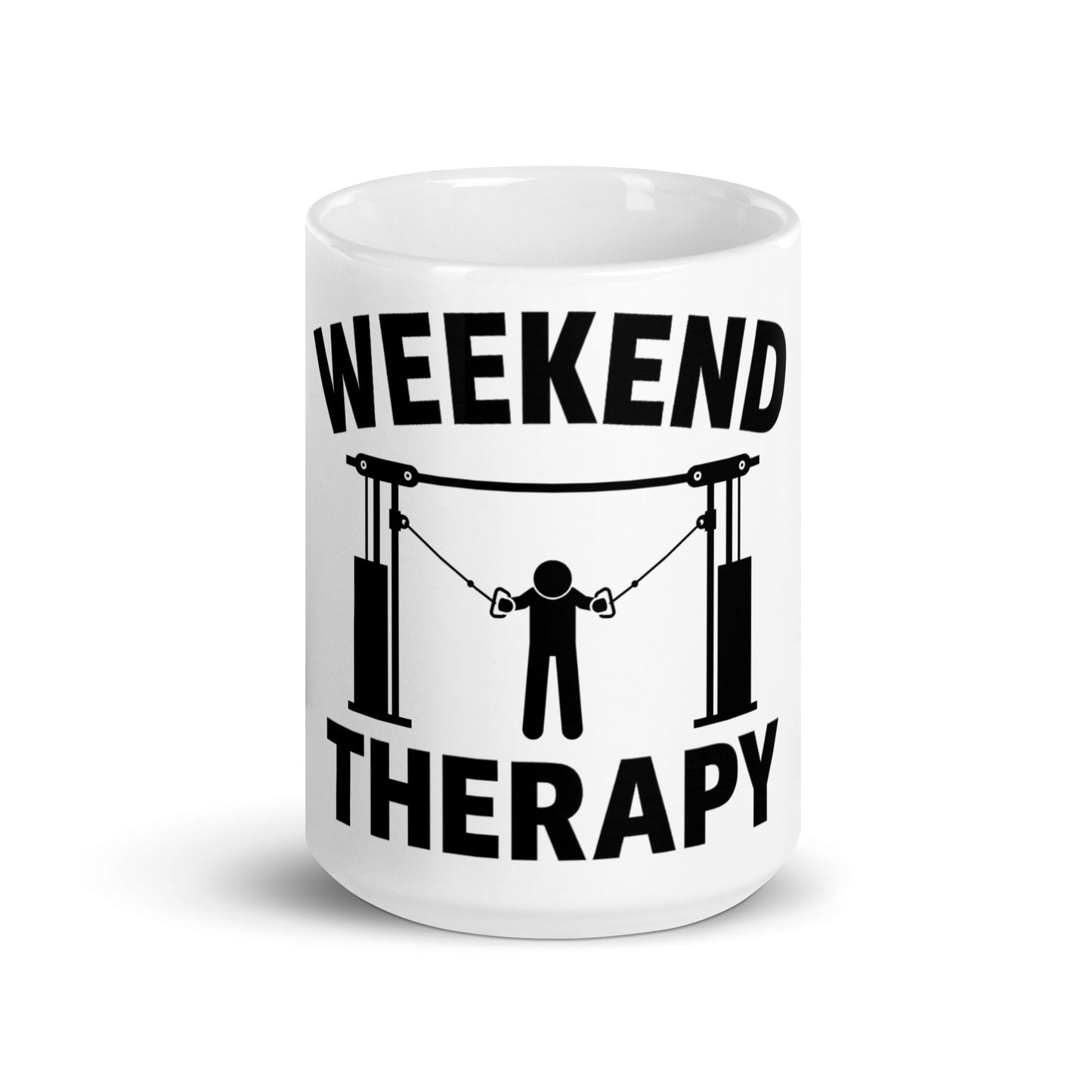 Weekend Therapy Weightlifting Mug – Crossover Edition by Weekend Therapy™ – Weekend Therapy Clothing