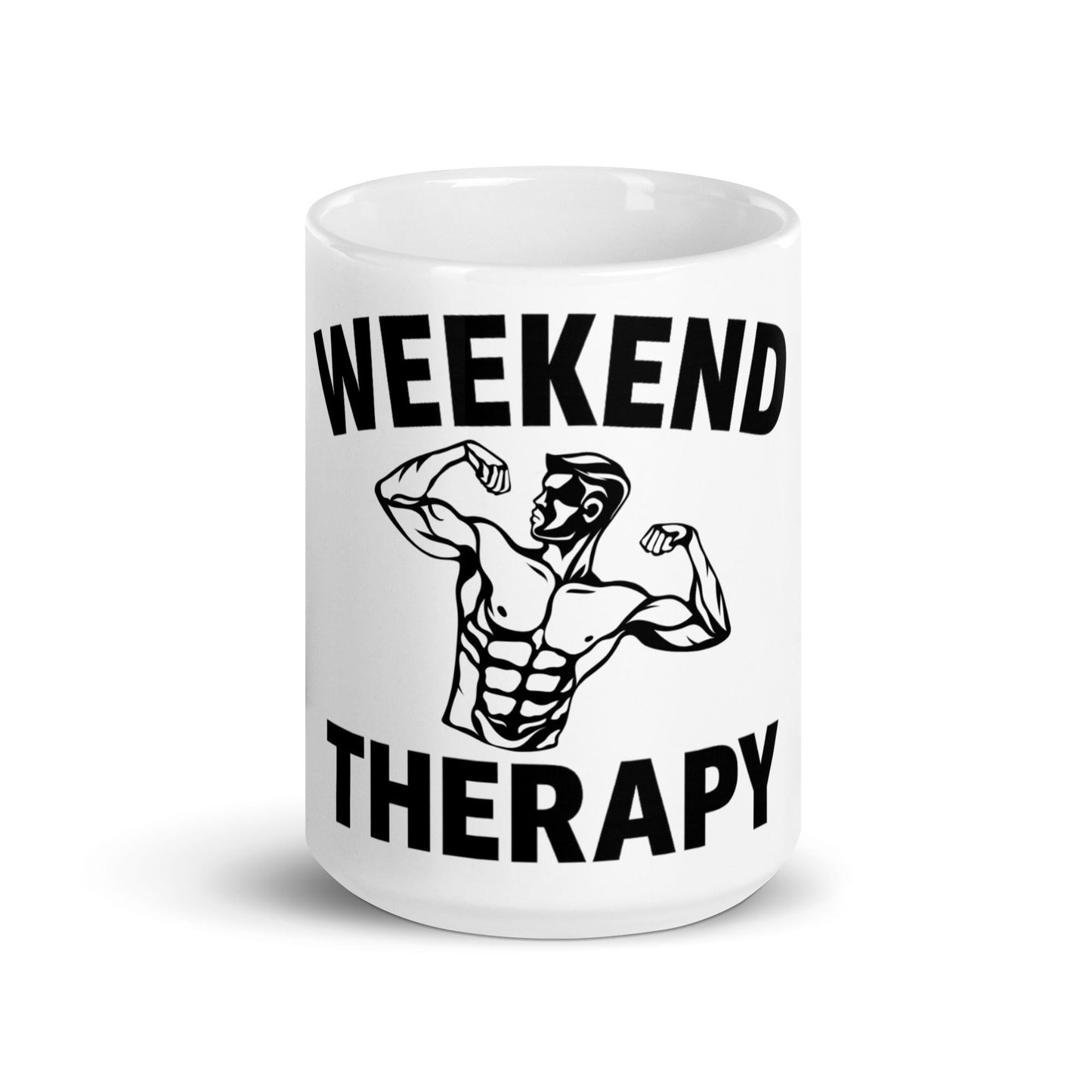 Weekend Therapy Weightlifting Mug – Flex Edition by Weekend Therapy™ – Weekend Therapy Clothing