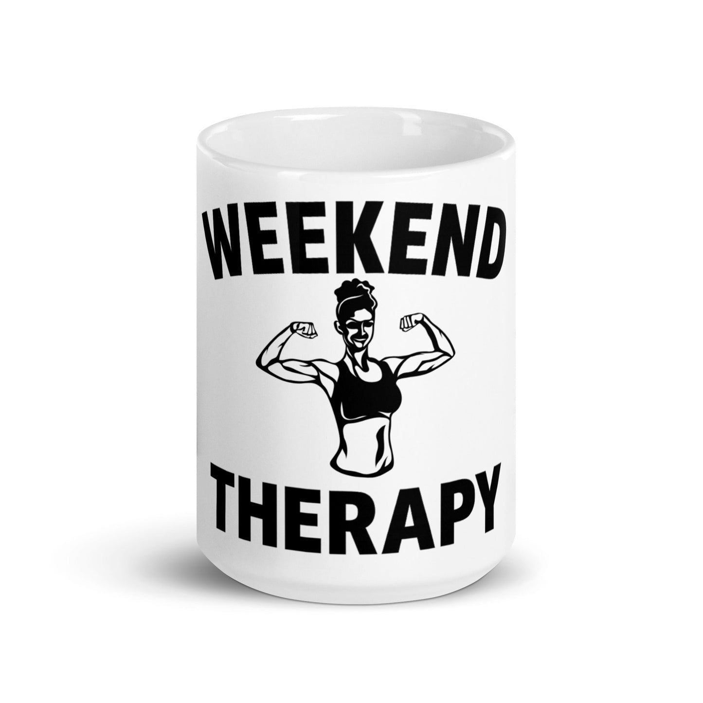 Weekend Therapy Weightlifting Mug – Flex Edition by Weekend Therapy™ – Weekend Therapy Clothing