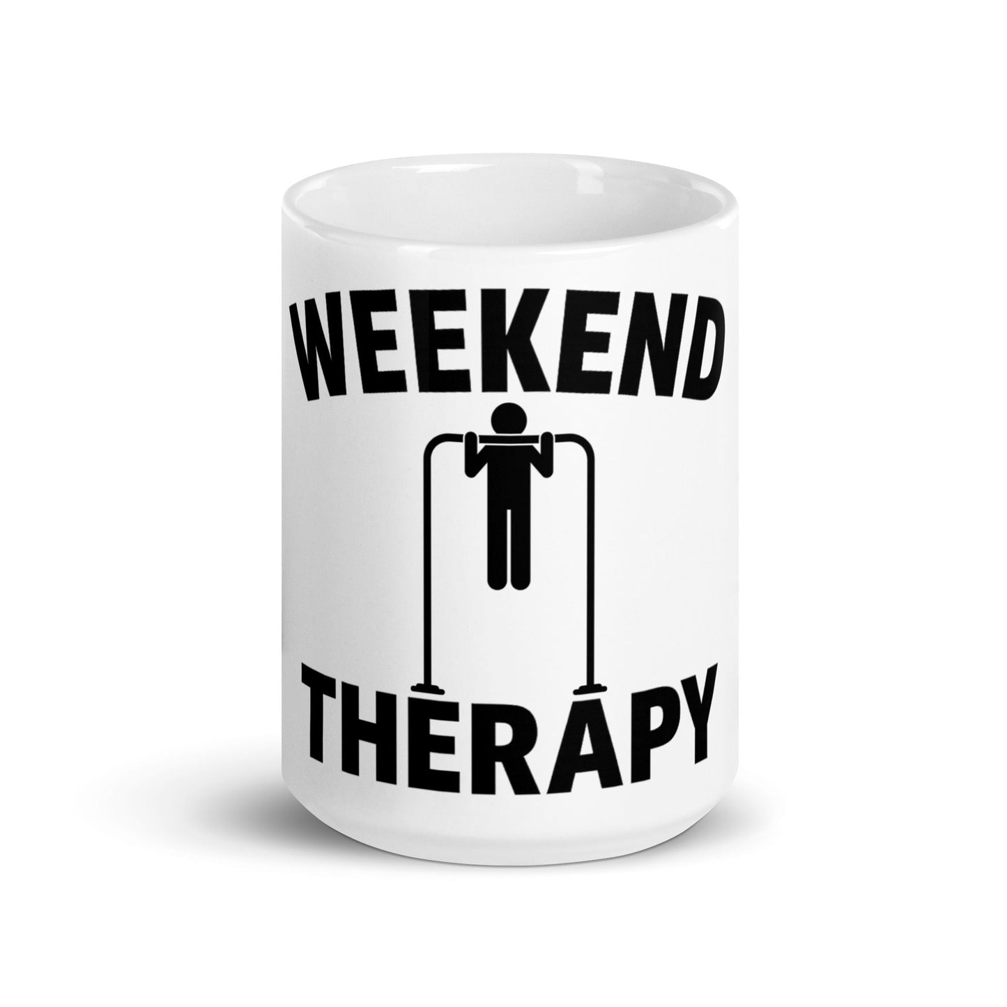 Weekend Therapy Weightlifting Mug – Pull - up Edition by Weekend Therapy™ – Weekend Therapy Clothing