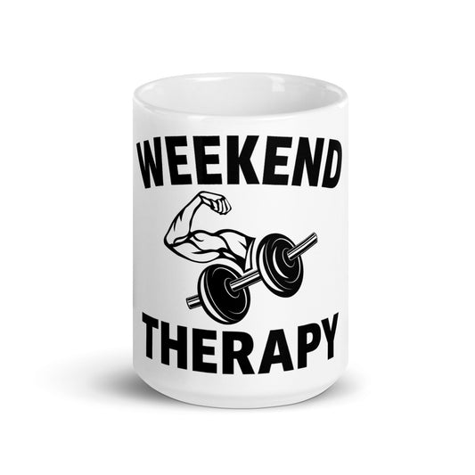 Weekend Therapy Weightlifting Mug – Pump Edition by Weekend Therapy™ – Weekend Therapy Clothing