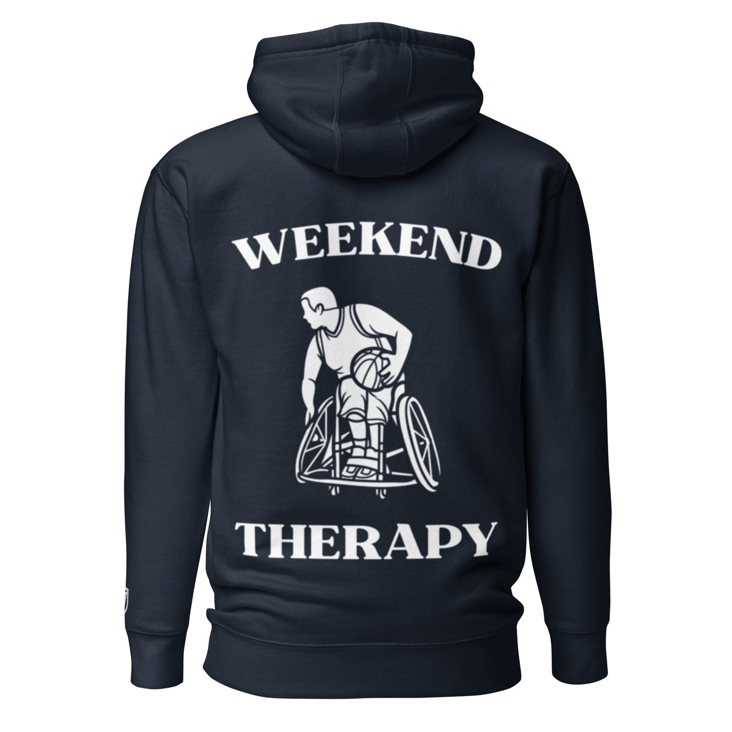 Weekend Therapy Wheelchair Basketball Hoodie – Court Edition by Weekend Therapy™ – Weekend Therapy Clothing