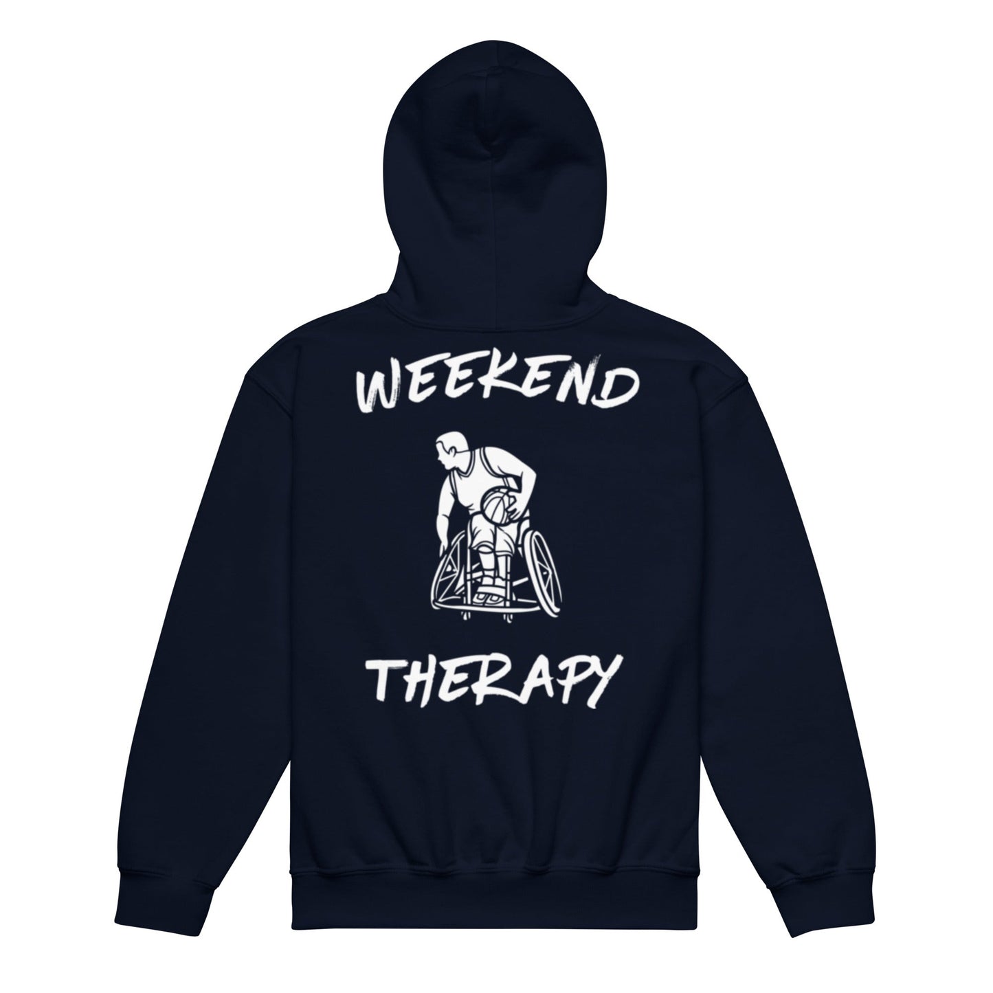 Weekend Therapy Wheelchair Basketball Hoodie – Court Edition by Weekend Therapy™ – Weekend Therapy Clothing