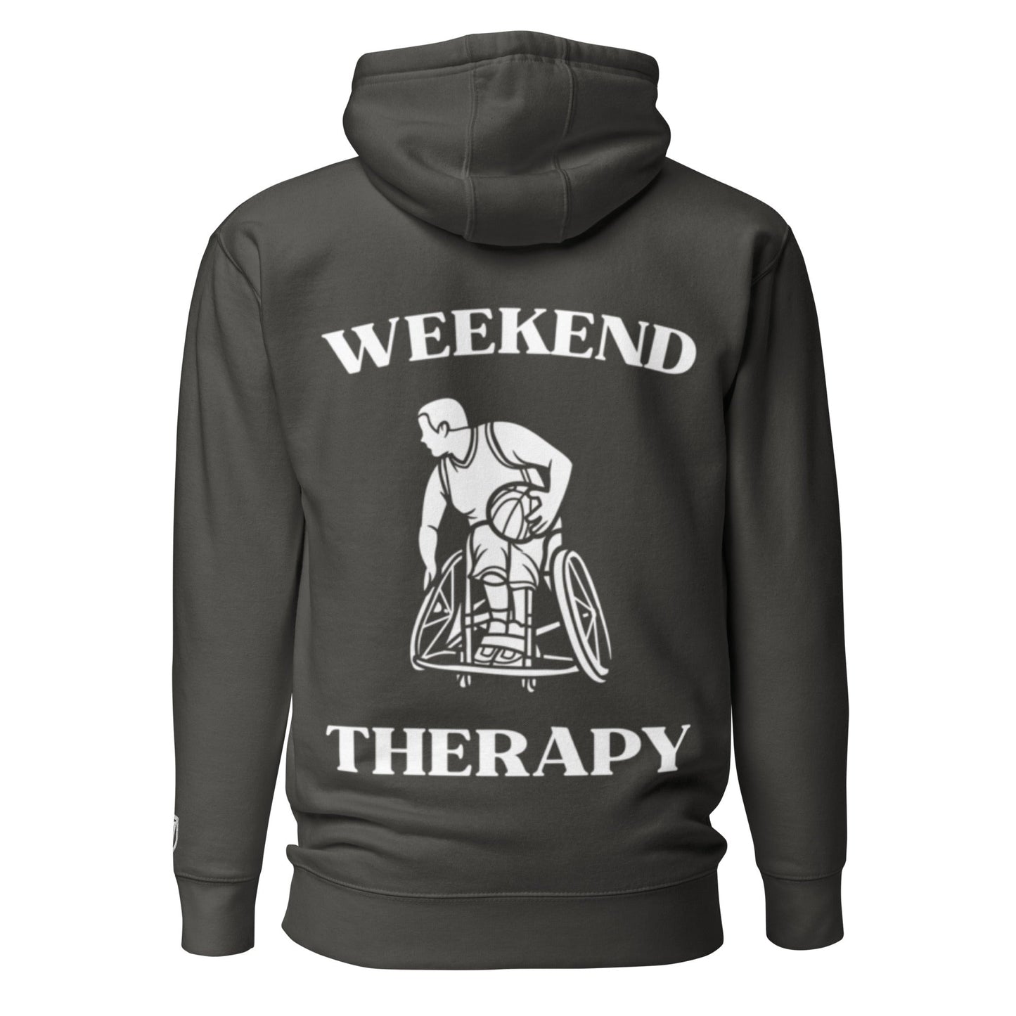 Weekend Therapy Wheelchair Basketball Hoodie – Court Edition by Weekend Therapy™ – Weekend Therapy Clothing