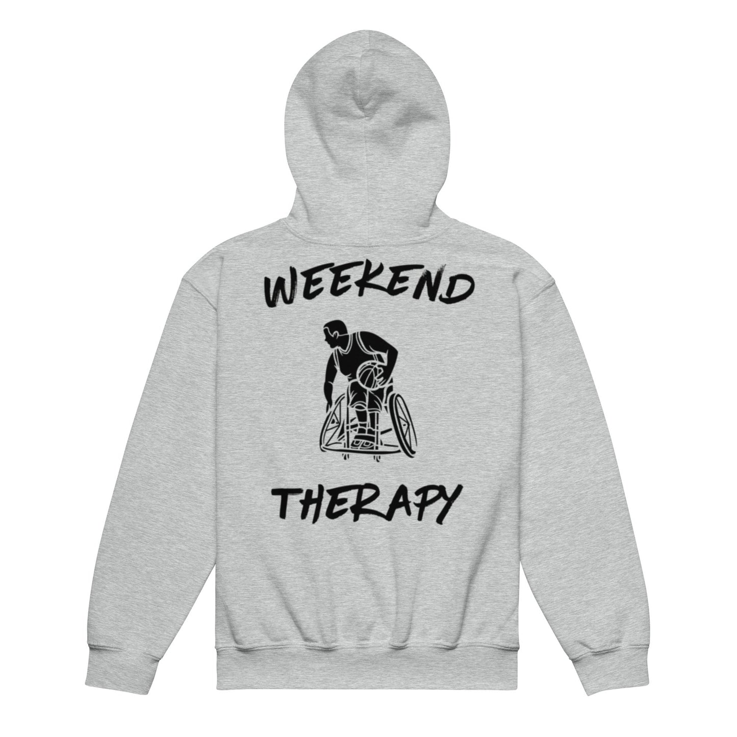 Weekend Therapy Wheelchair Basketball Hoodie – Court Edition by Weekend Therapy™ – Weekend Therapy Clothing