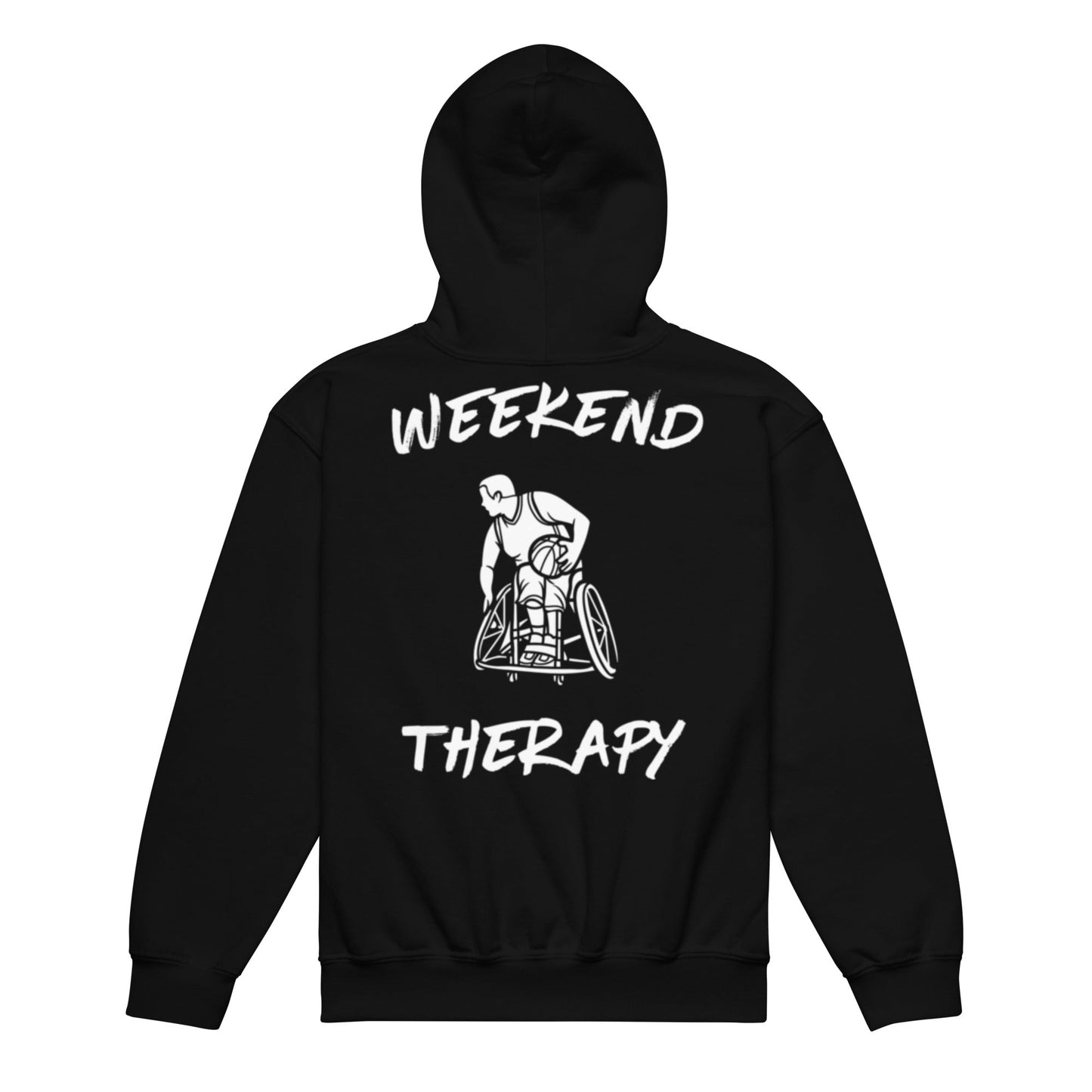 Weekend Therapy Wheelchair Basketball Hoodie – Court Edition by Weekend Therapy™ – Weekend Therapy Clothing