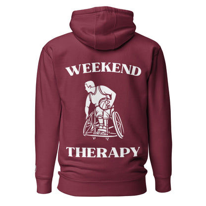 Weekend Therapy Wheelchair Basketball Hoodie – Court Edition by Weekend Therapy™ – Weekend Therapy Clothing