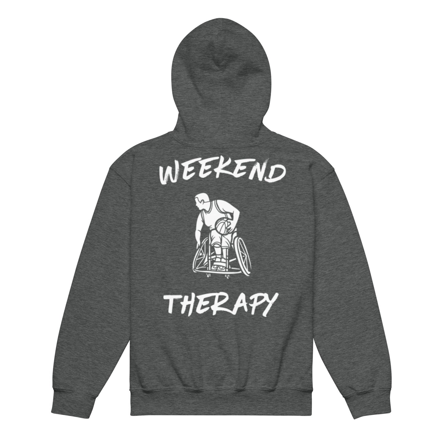 Weekend Therapy Wheelchair Basketball Hoodie – Court Edition by Weekend Therapy™ – Weekend Therapy Clothing
