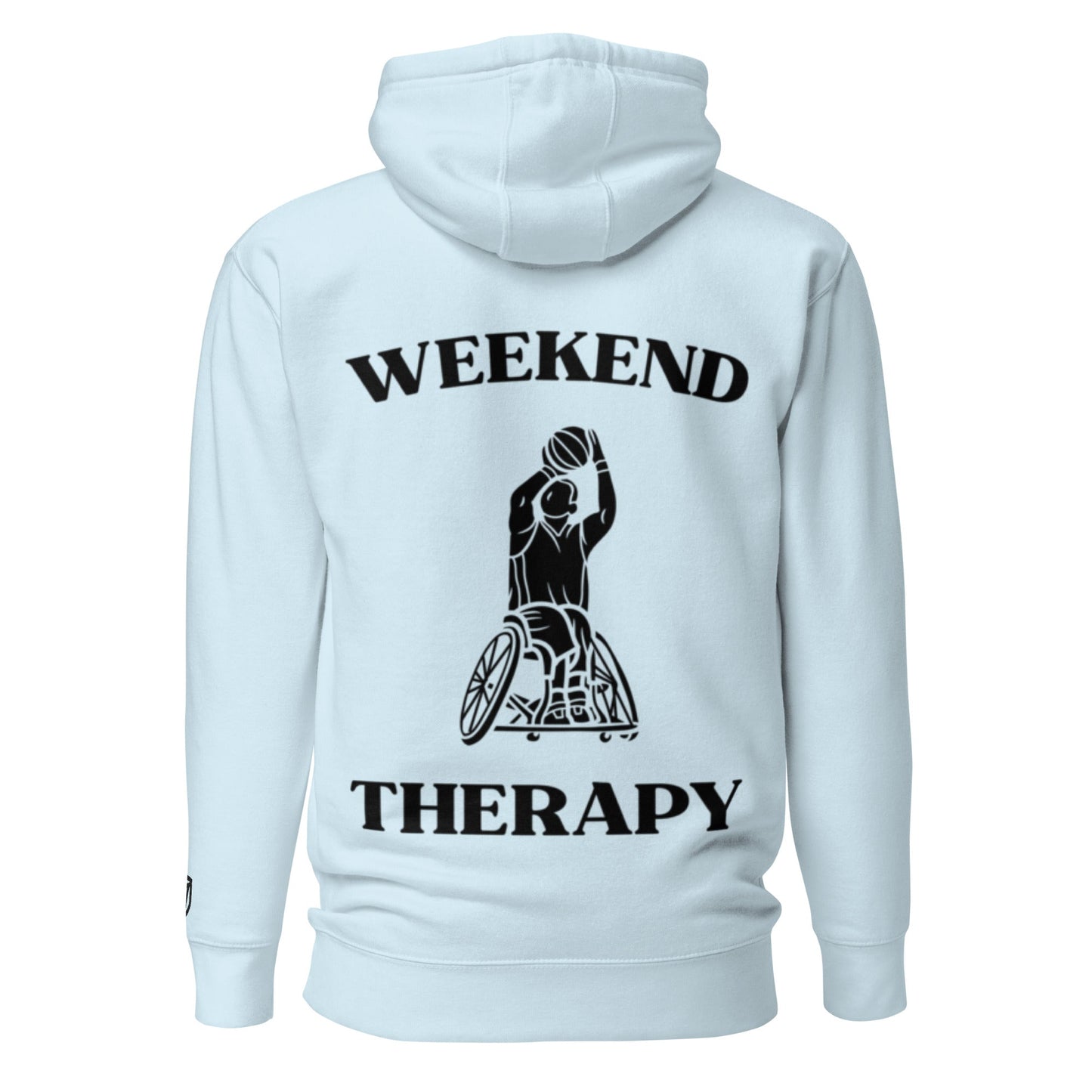 Weekend Therapy Wheelchair Basketball Hoodie – Shot Edition by Weekend Therapy™ – Weekend Therapy Clothing