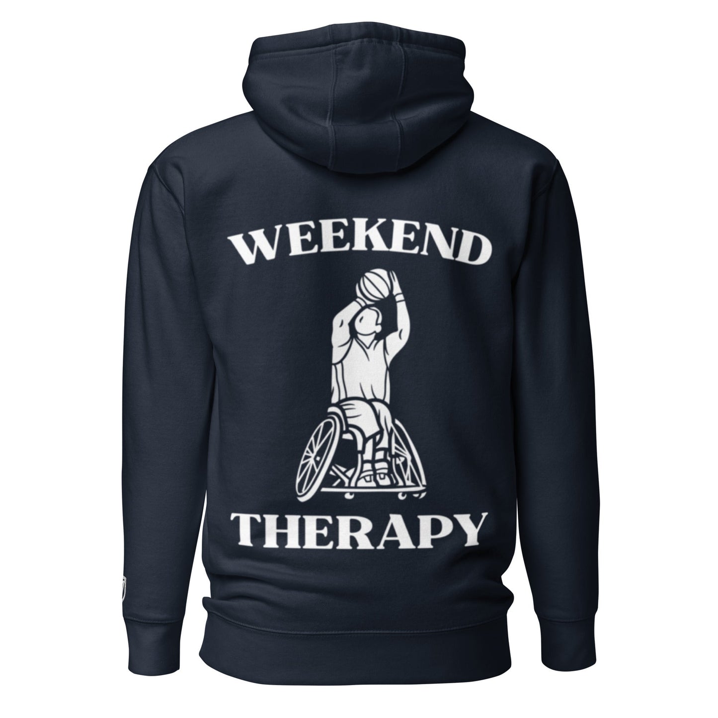 Weekend Therapy Wheelchair Basketball Hoodie – Shot Edition by Weekend Therapy™ – Weekend Therapy Clothing