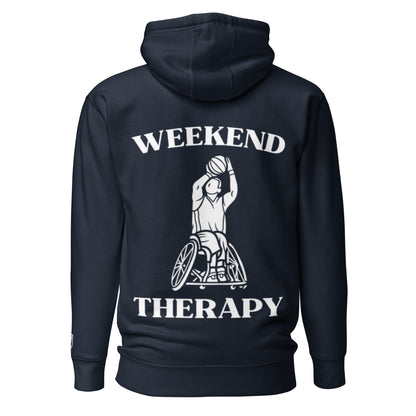 Weekend Therapy Wheelchair Basketball Hoodie – Shot Edition by Weekend Therapy™ – Weekend Therapy Clothing