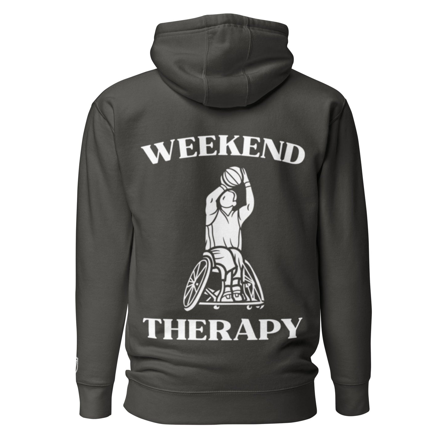 Weekend Therapy Wheelchair Basketball Hoodie – Shot Edition by Weekend Therapy™ – Weekend Therapy Clothing