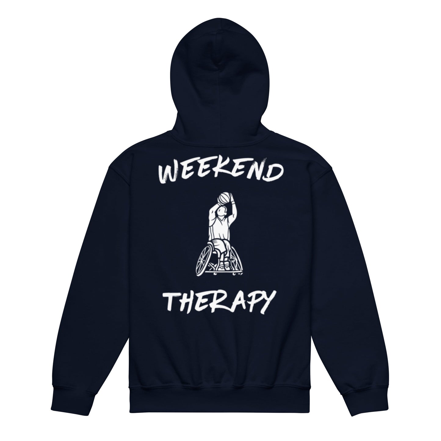 Weekend Therapy Wheelchair Basketball Hoodie – Shot Edition by Weekend Therapy™ – Weekend Therapy Clothing