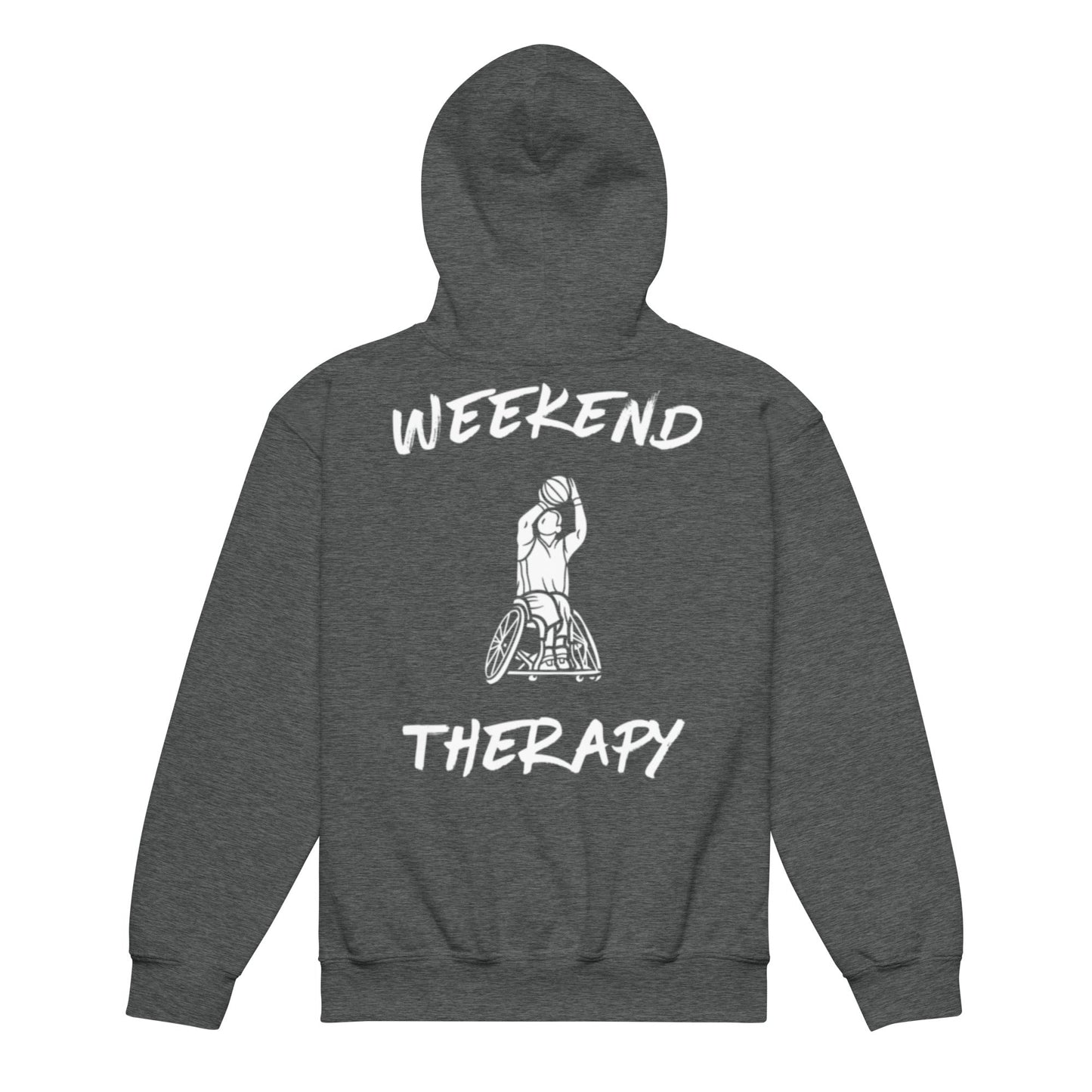 Weekend Therapy Wheelchair Basketball Hoodie – Shot Edition by Weekend Therapy™ – Weekend Therapy Clothing