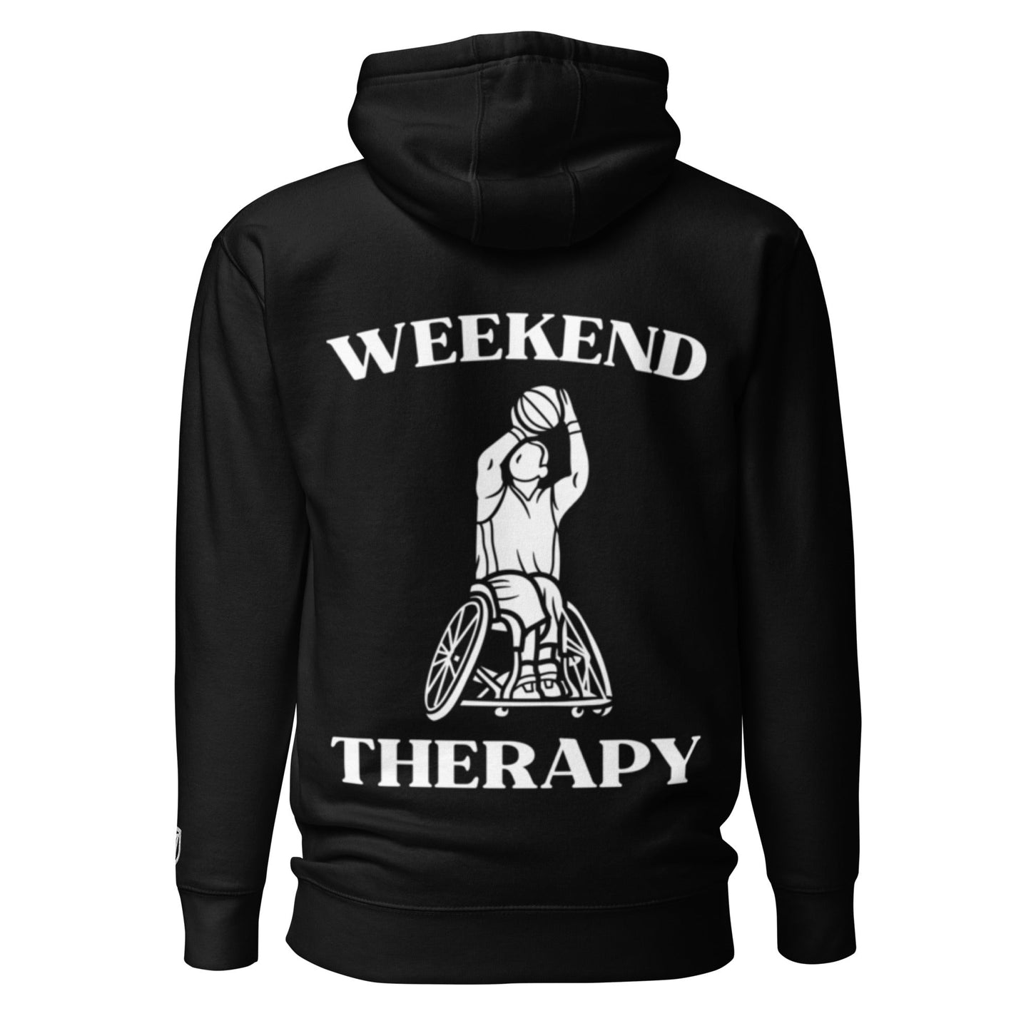 Weekend Therapy Wheelchair Basketball Hoodie – Shot Edition by Weekend Therapy™ – Weekend Therapy Clothing