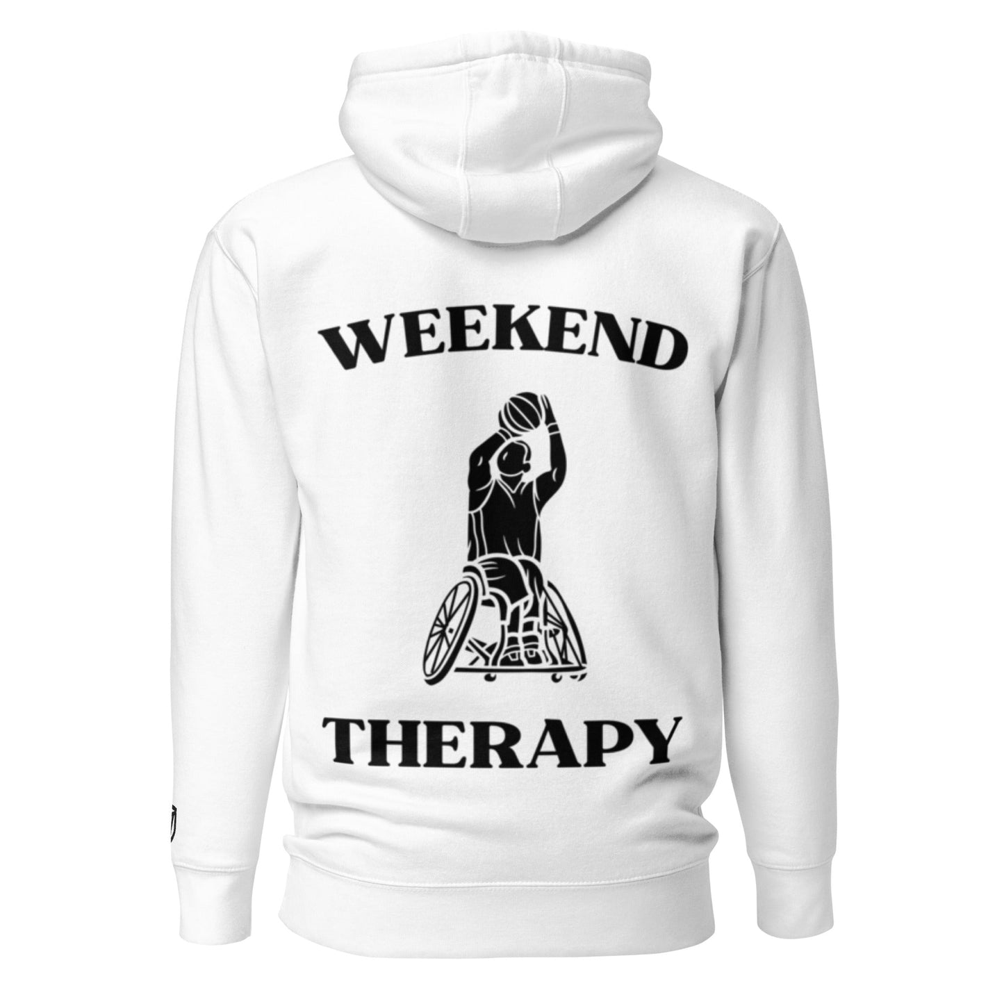 Weekend Therapy Wheelchair Basketball Hoodie – Shot Edition by Weekend Therapy™ – Weekend Therapy Clothing