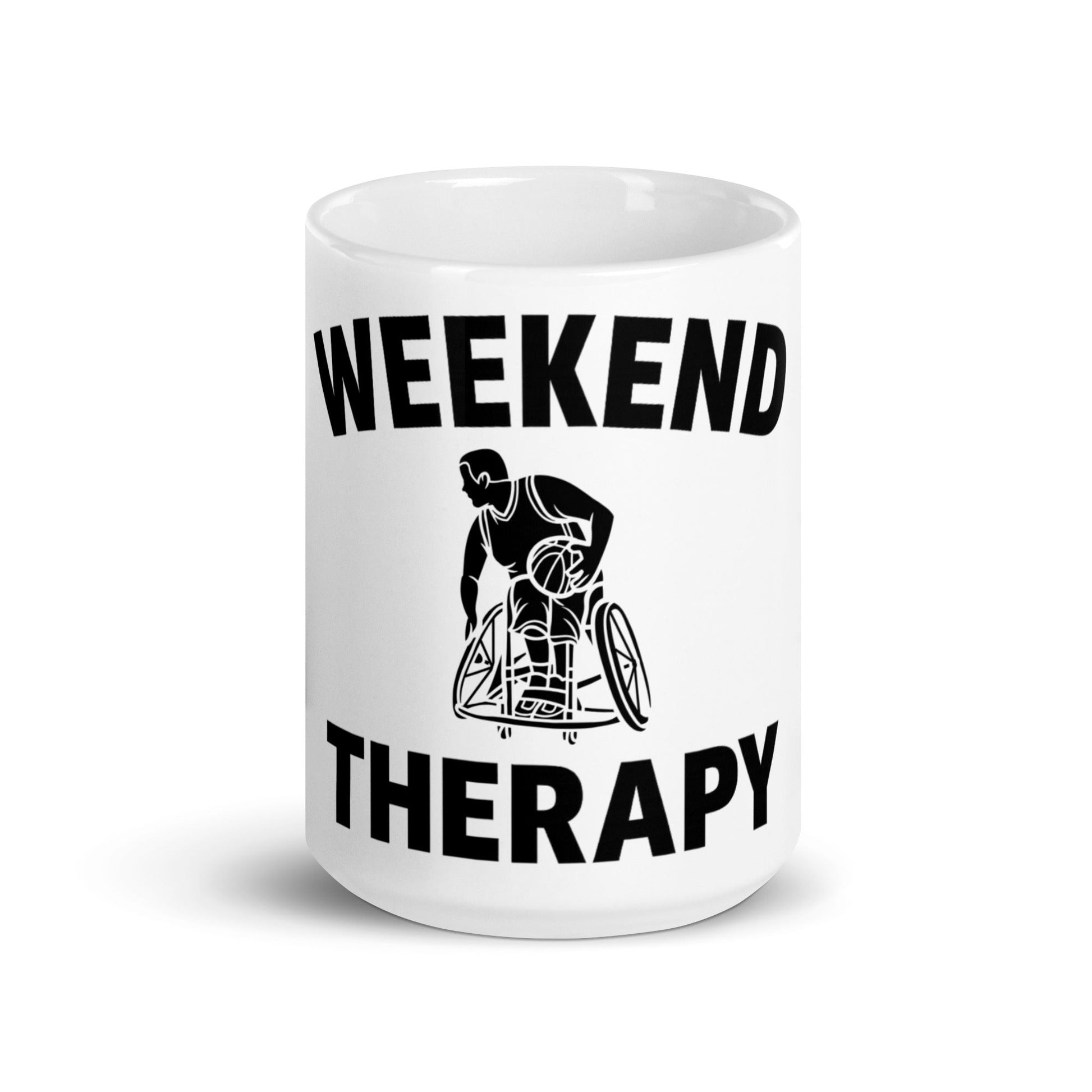 Weekend Therapy Wheelchair Basketball Mug – Court Edition by Weekend Therapy™ – Weekend Therapy Clothing