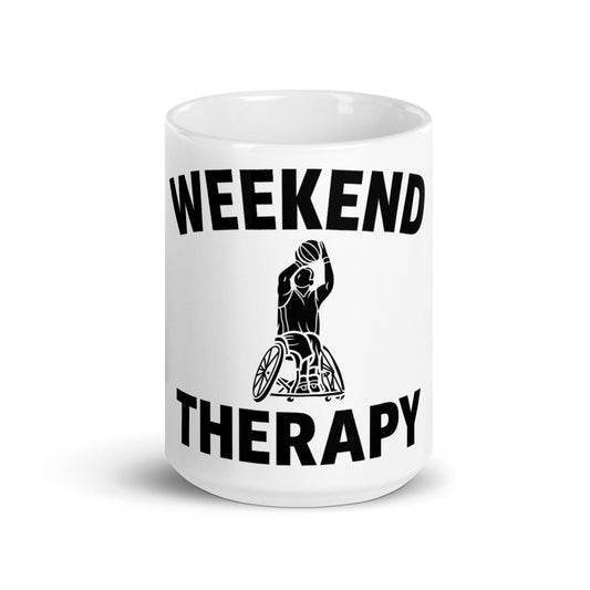 Weekend Therapy Wheelchair Basketball Mug – Shot Edition by Weekend Therapy™ – Weekend Therapy Clothing