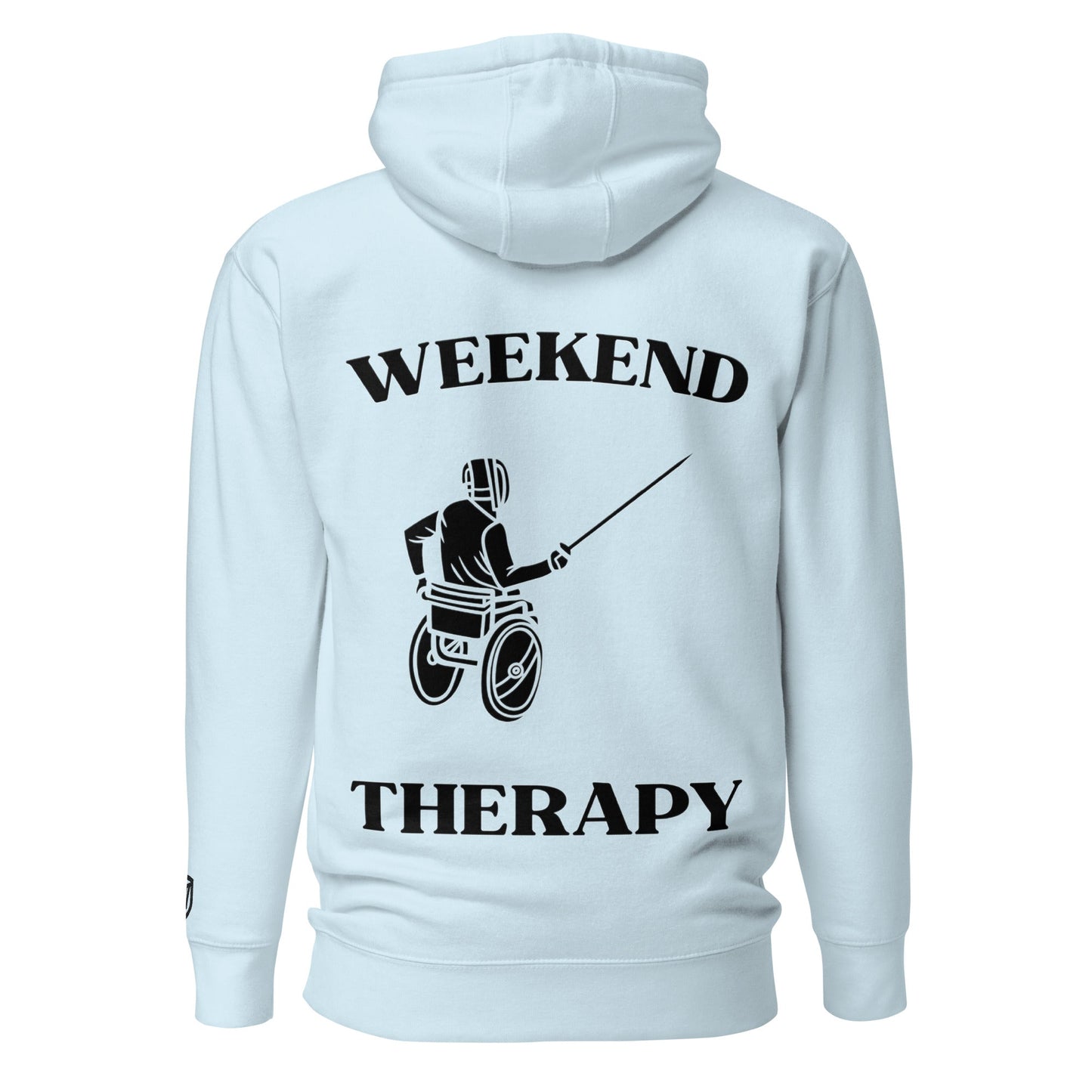Weekend Therapy Wheelchair Fencing Hoodie – Fencing Edition by Weekend Therapy™ – Weekend Therapy Clothing