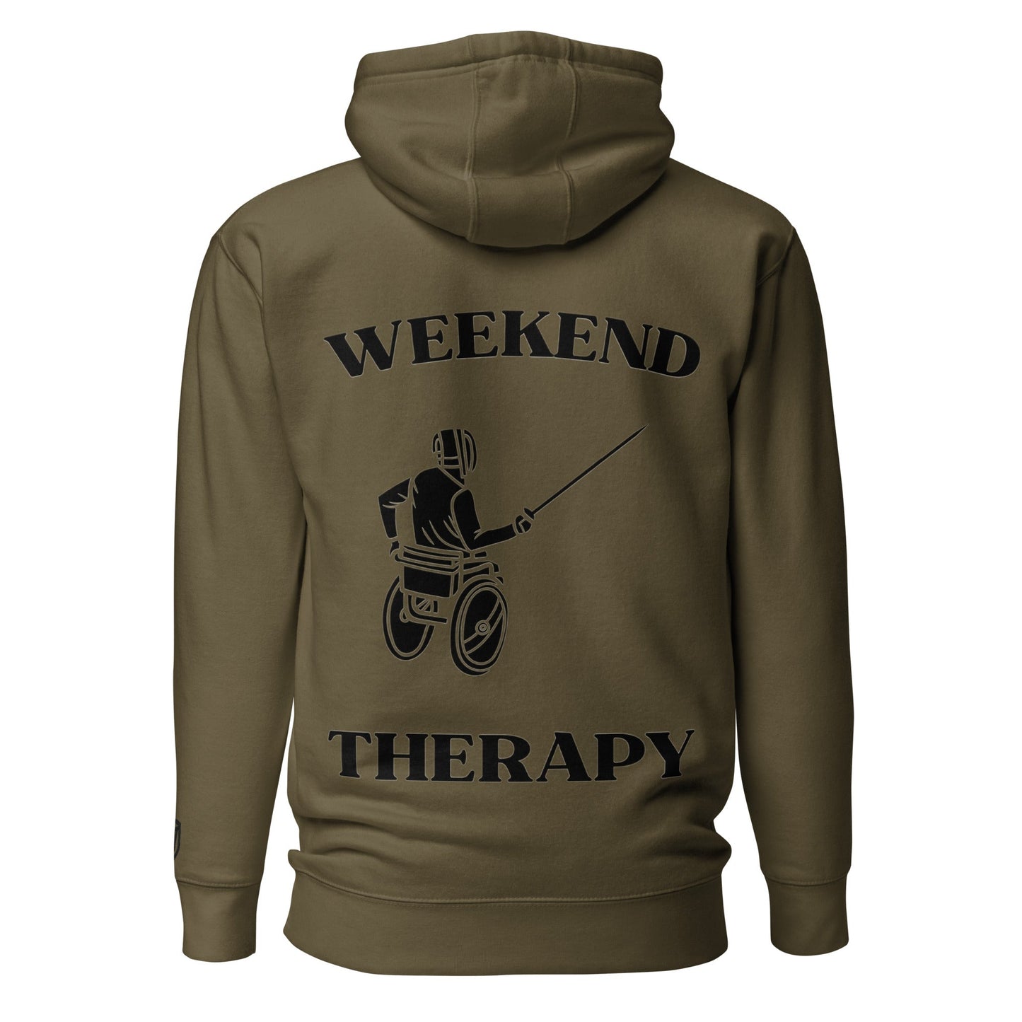 Weekend Therapy Wheelchair Fencing Hoodie – Fencing Edition by Weekend Therapy™ – Weekend Therapy Clothing
