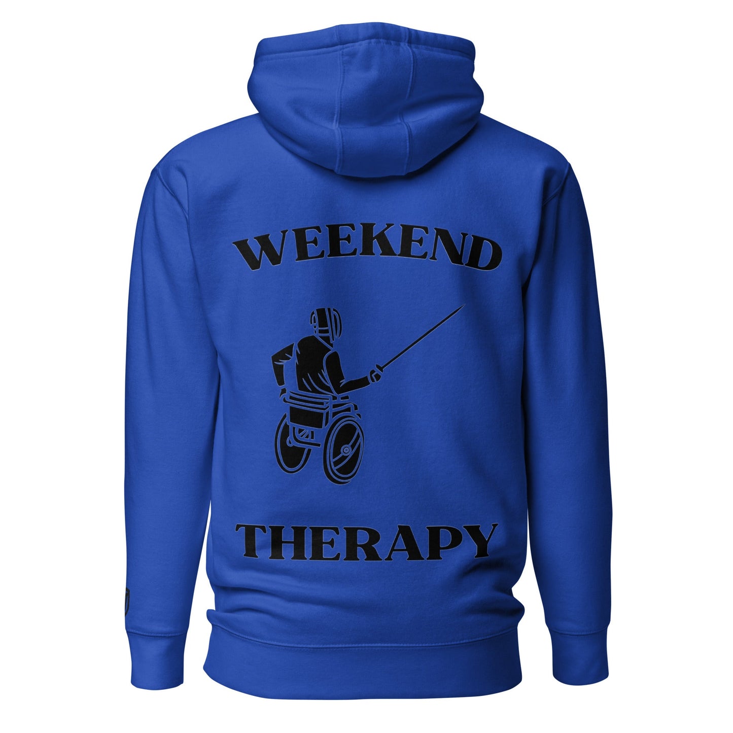 Weekend Therapy Wheelchair Fencing Hoodie – Fencing Edition by Weekend Therapy™ – Weekend Therapy Clothing