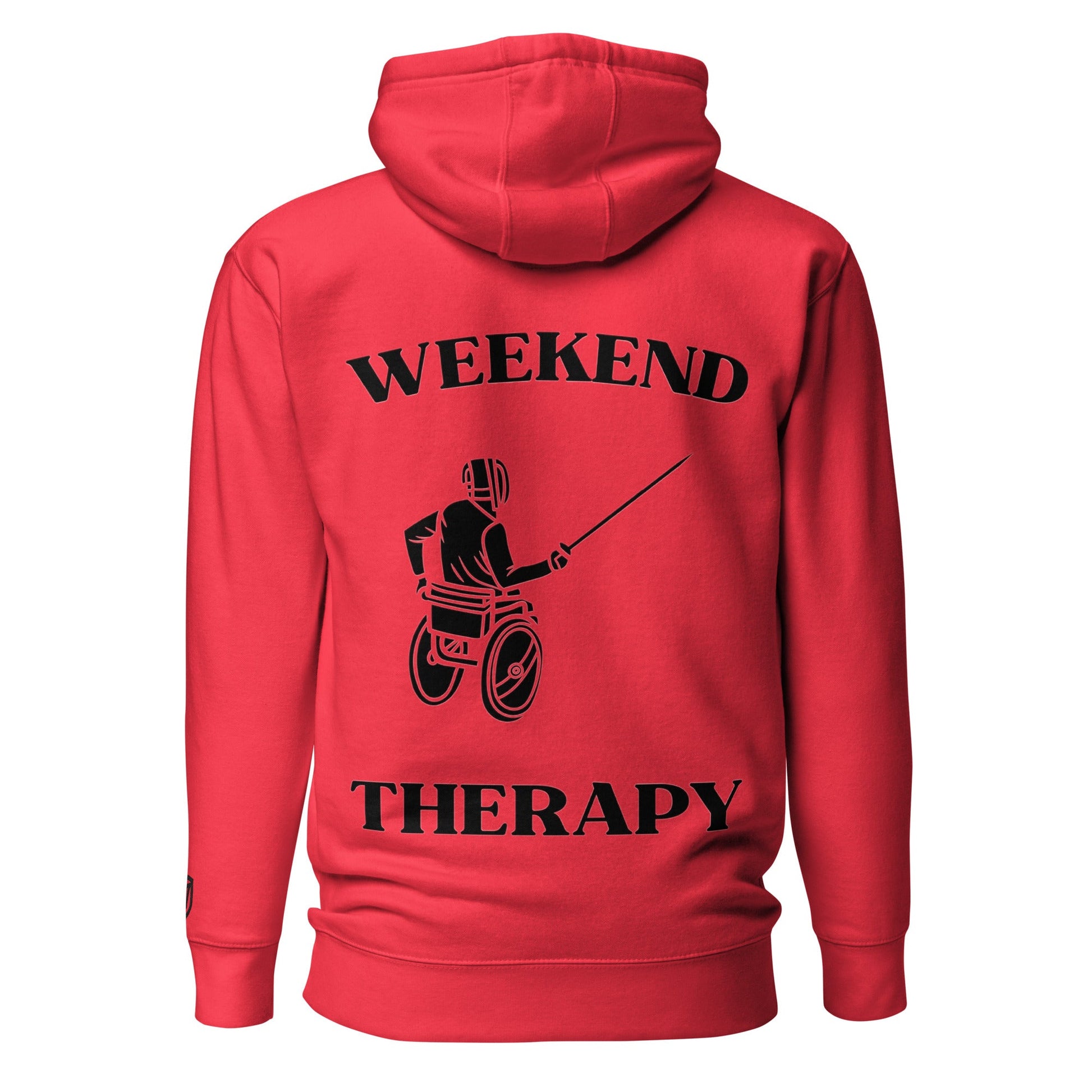 Weekend Therapy Wheelchair Fencing Hoodie – Fencing Edition by Weekend Therapy™ – Weekend Therapy Clothing