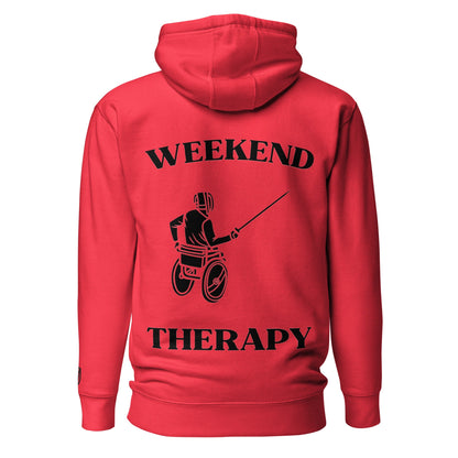 Weekend Therapy Wheelchair Fencing Hoodie – Fencing Edition by Weekend Therapy™ – Weekend Therapy Clothing
