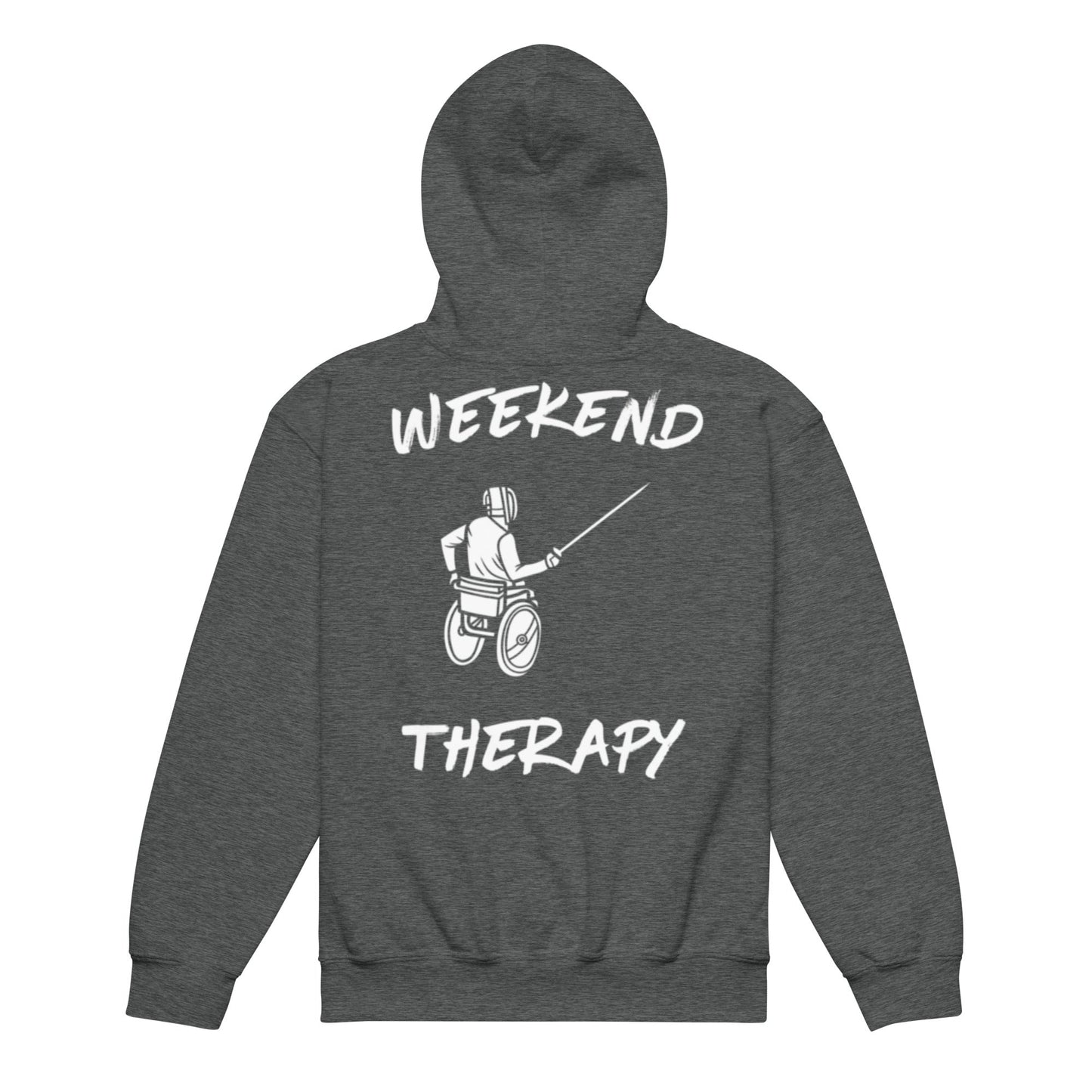 Weekend Therapy Wheelchair Fencing Hoodie – Fencing Edition by Weekend Therapy™ – Weekend Therapy Clothing