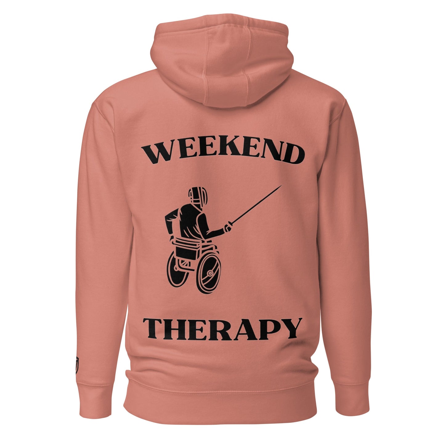 Weekend Therapy Wheelchair Fencing Hoodie – Fencing Edition by Weekend Therapy™ – Weekend Therapy Clothing