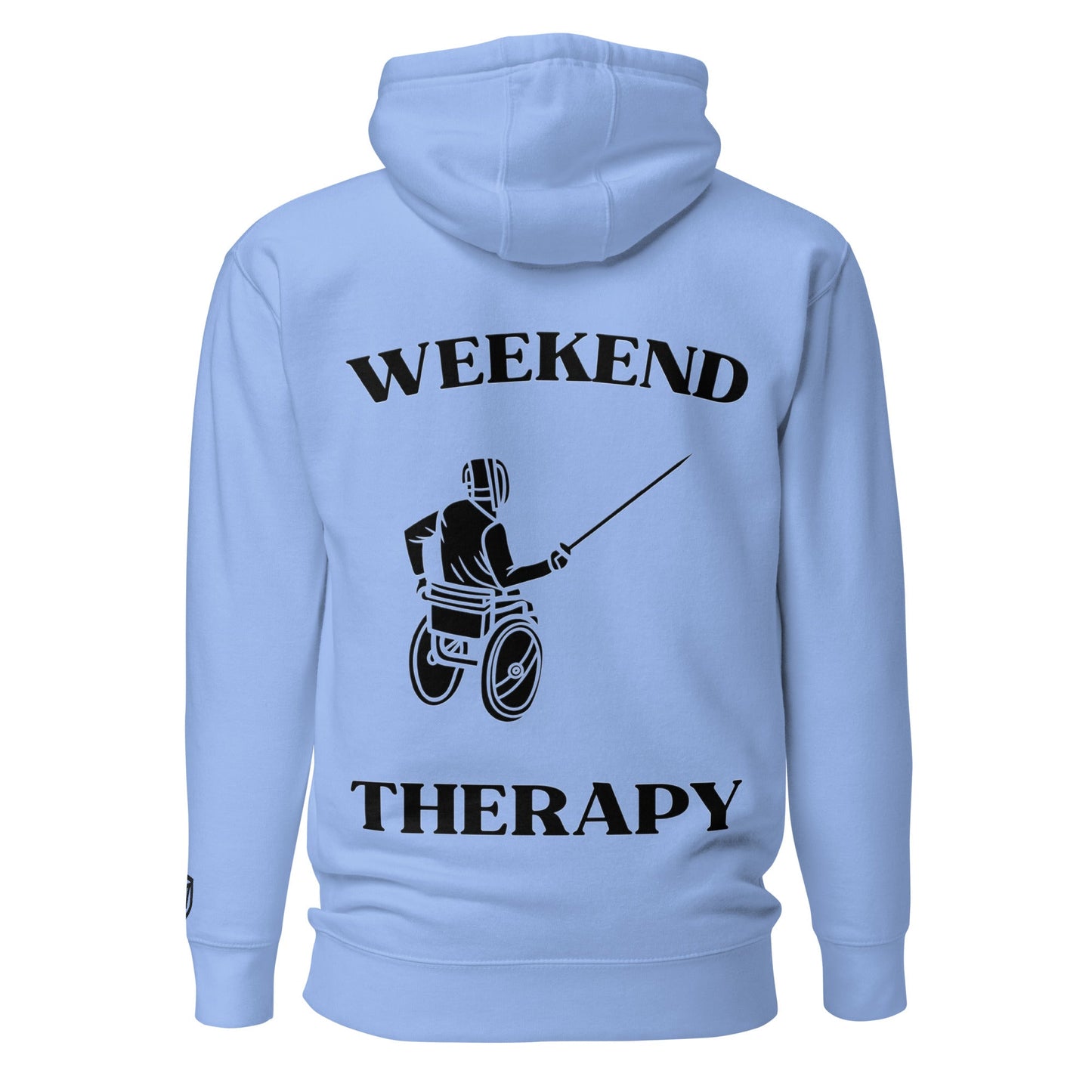 Weekend Therapy Wheelchair Fencing Hoodie – Fencing Edition by Weekend Therapy™ – Weekend Therapy Clothing