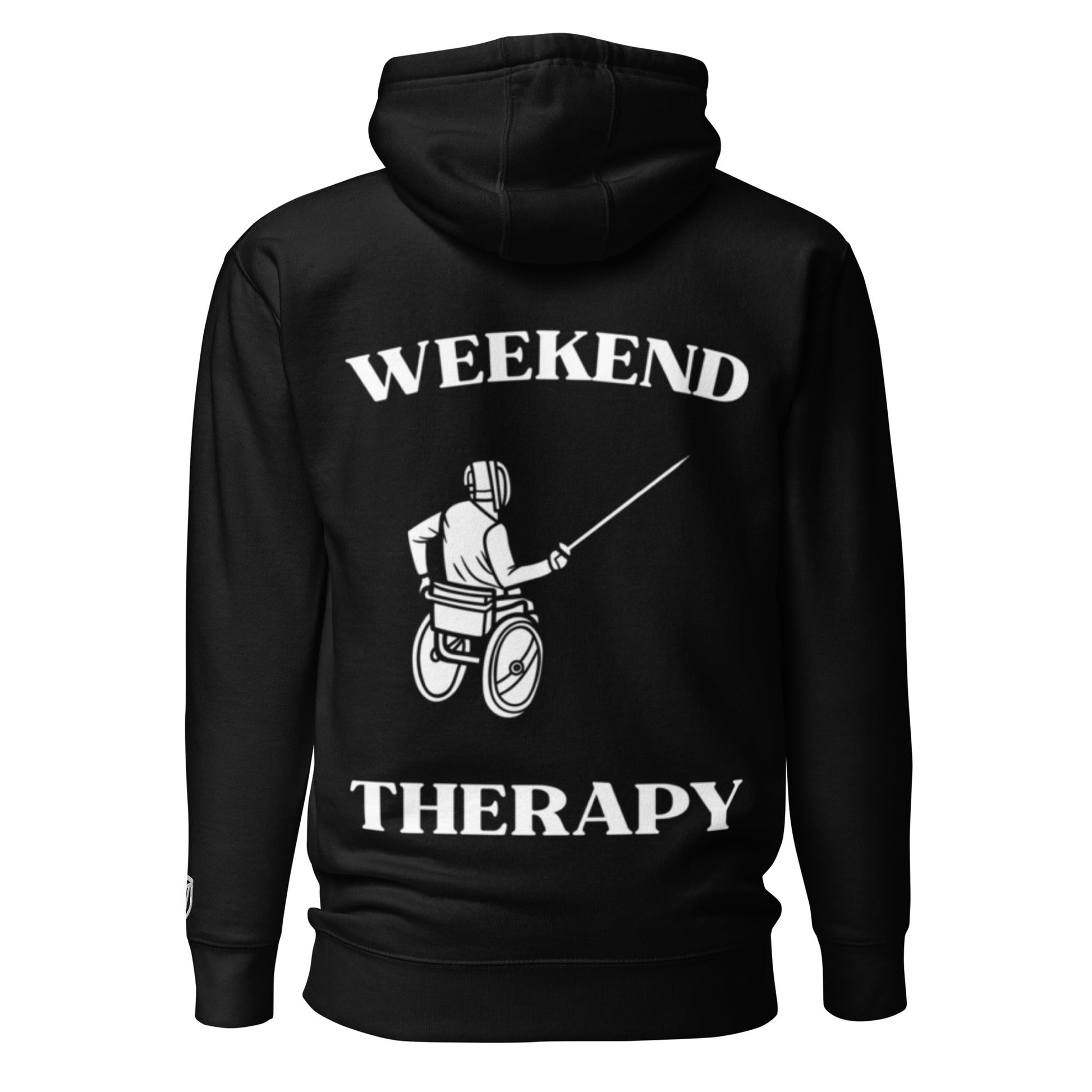 Weekend Therapy Wheelchair Fencing Hoodie – Fencing Edition by Weekend Therapy™ – Weekend Therapy Clothing